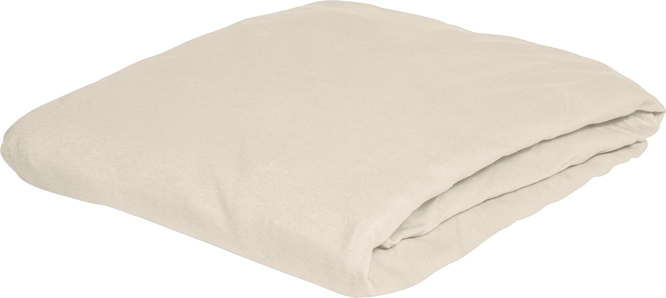 Bierbaum Biber Spannbetttuch 1001 (80 beige, 150 x 200 cm)