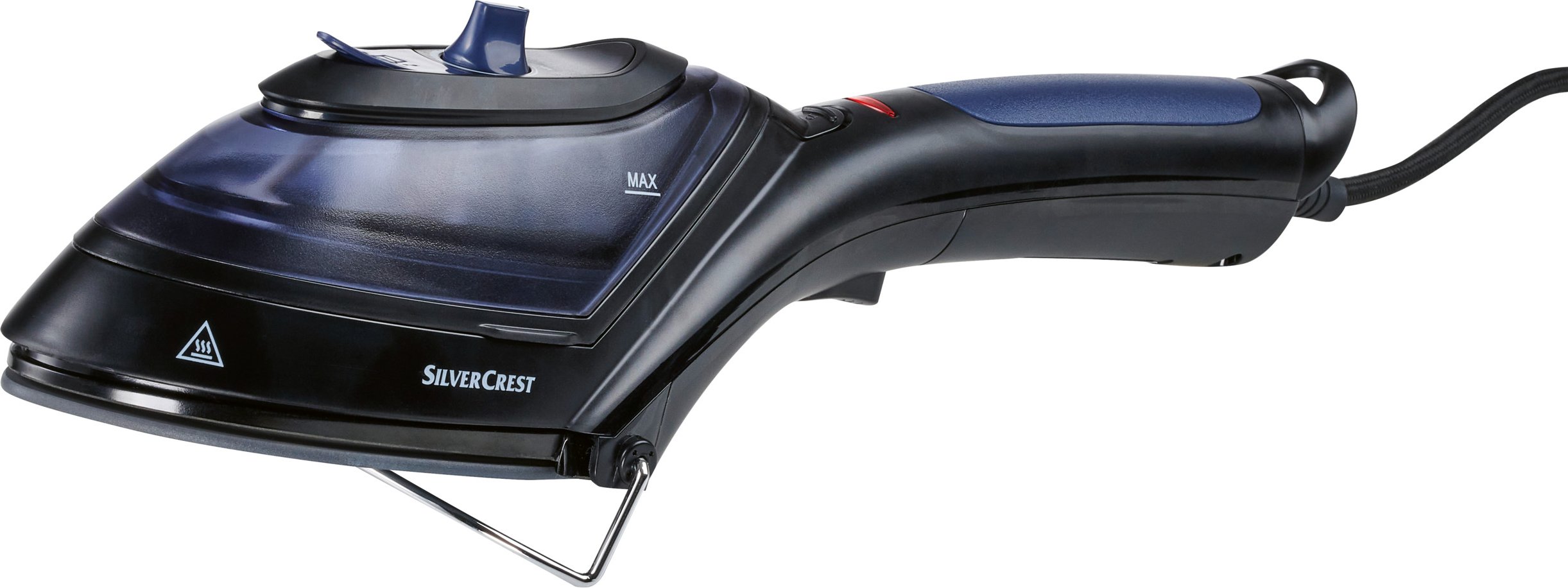 SILVERCREST® Dampfbürste SDRB 1000 B1 /SODRB 1000 B1 (schwarz/dunkelblau)""