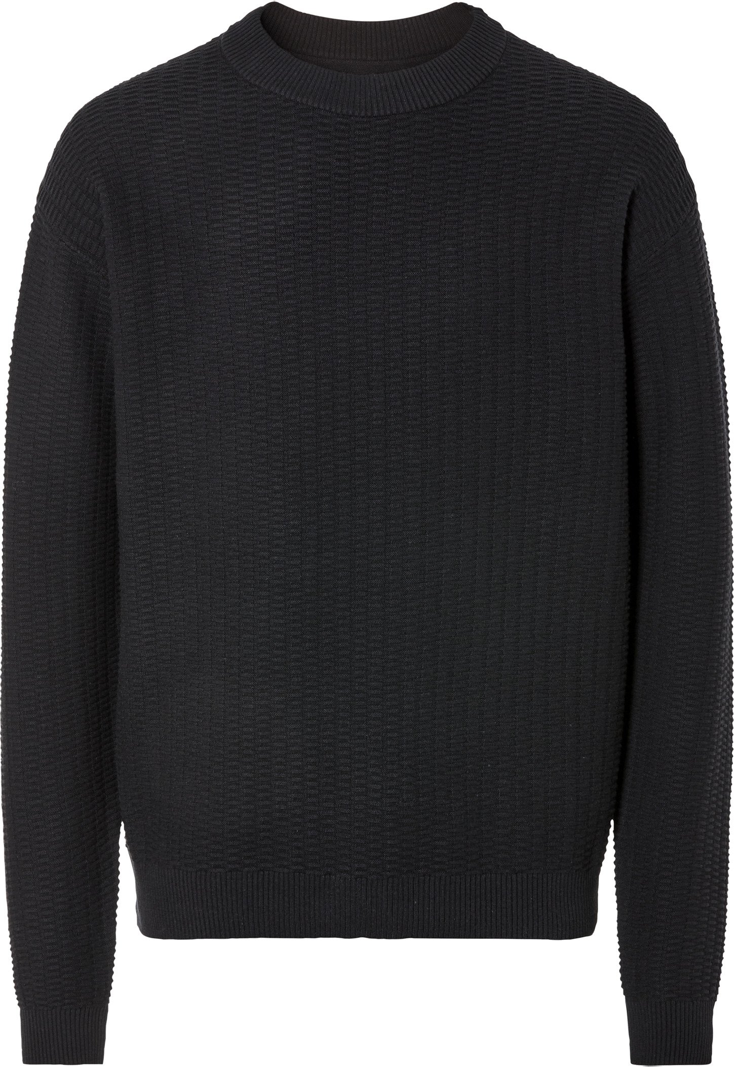 LIVERGY® Herren Strickpullover (Schwarz, XL(56/58))