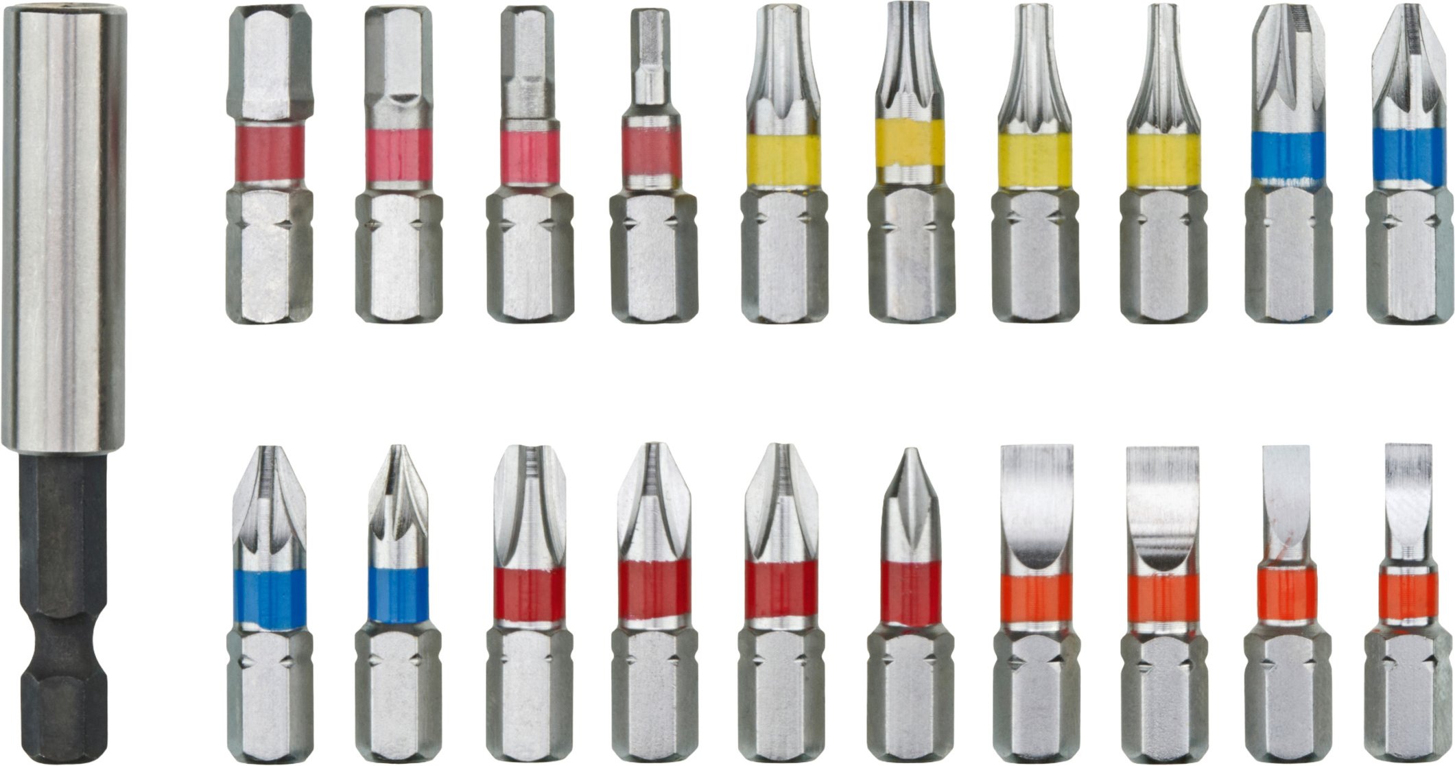 PARKSIDE® Bit-Set 6/15/21 tlg. / Steckschlüssel Set 6 tlg. (Bit-Set 21 tlg. PBS 21 B1)
