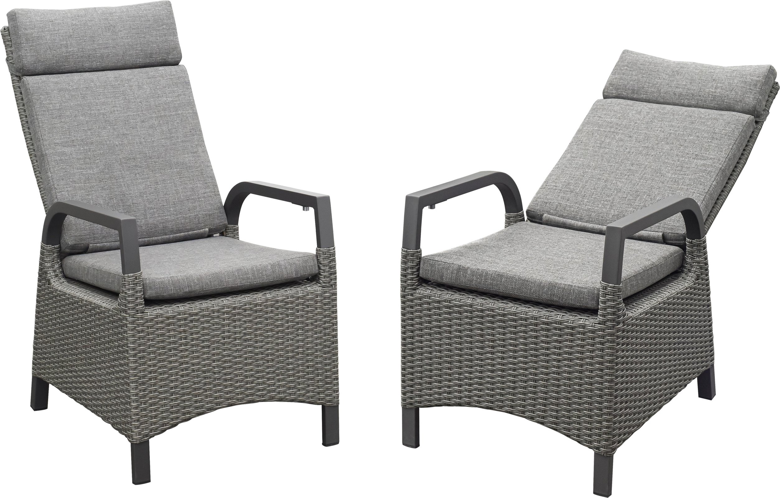 bellavista - Home & Garden® Hochlehner-Sessel »Dallas«, 2er Set, inkl. Auflagen