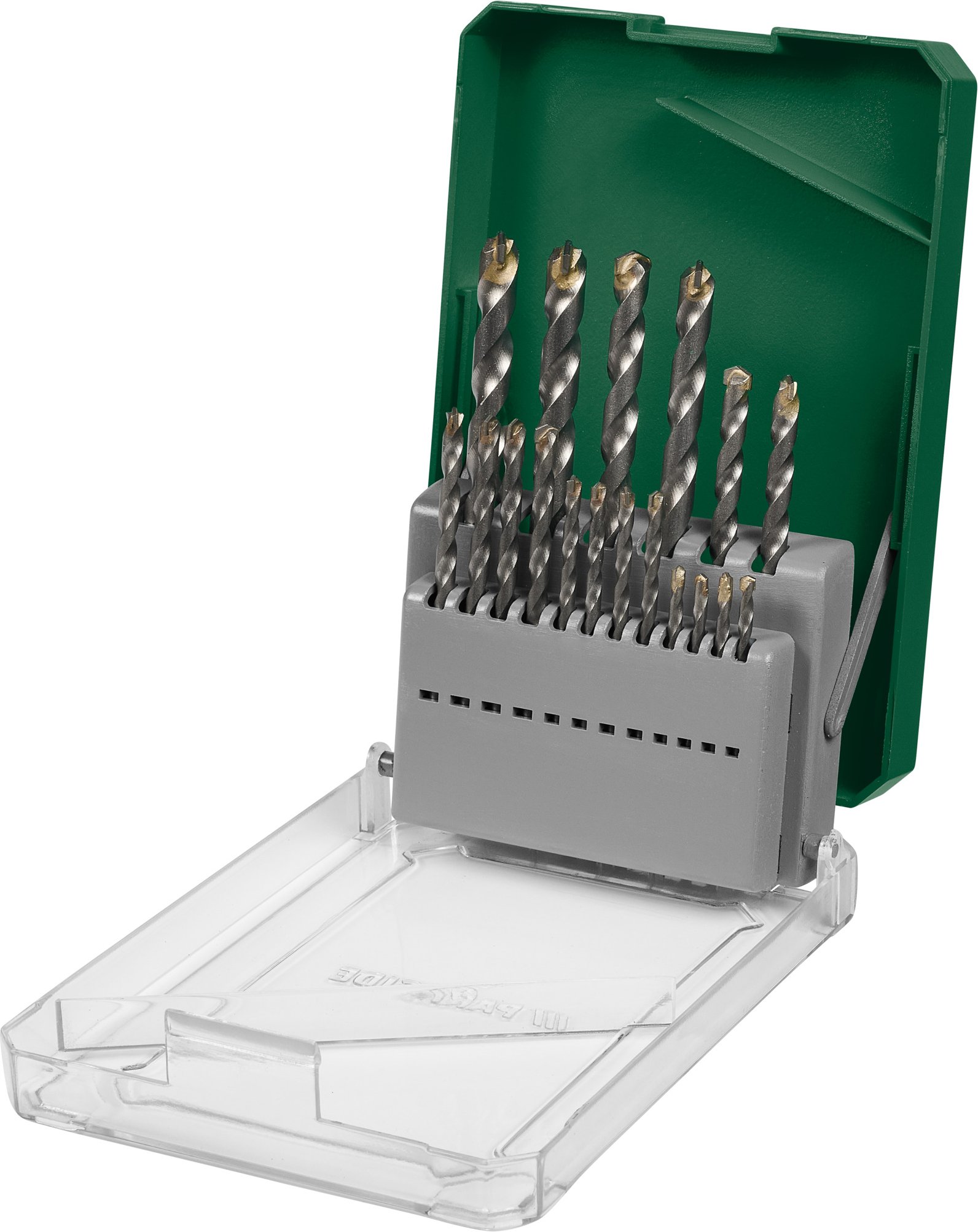 PARKSIDE® Stahl- / Holz- / Steinbohrersatz (Steinbohrer 18tlg.)