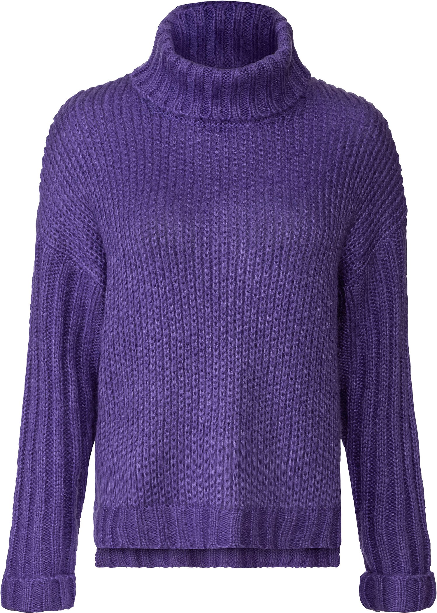 esmara® Damen Pullover Grobstrick (Lila, L(44/46))
