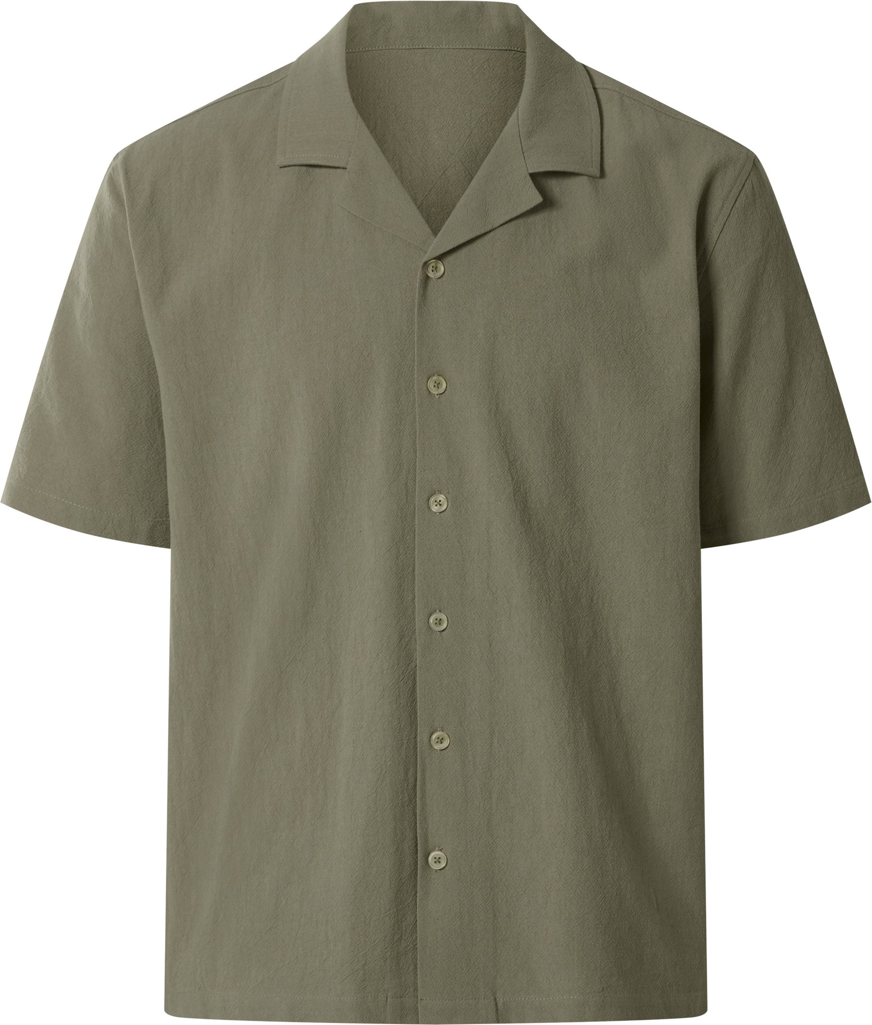 esmara Men Herren Freizeithemd kurzarm (Khaki, S (37/38))