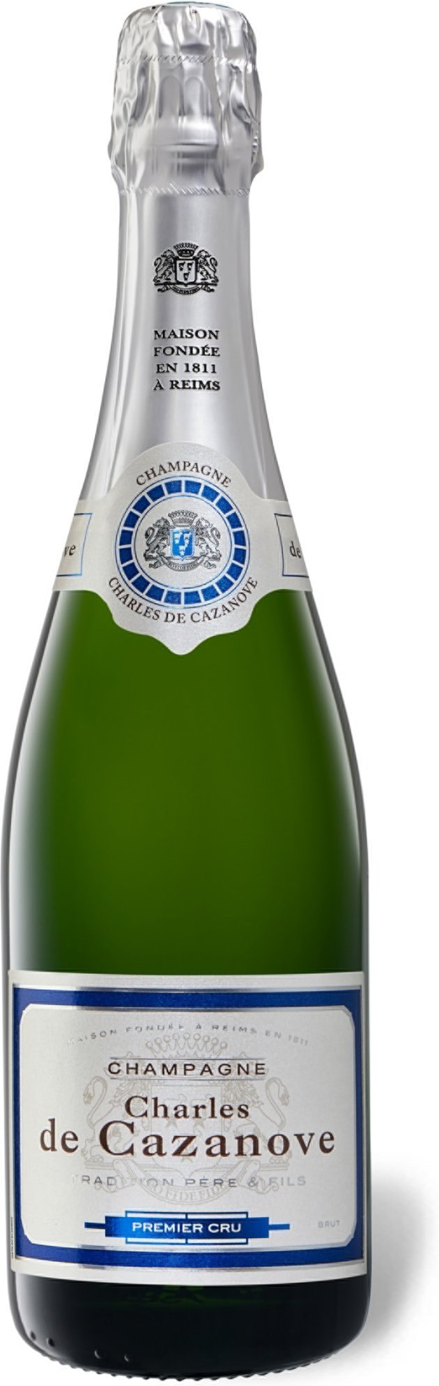 Charles de Cazanove Tradition Père & Fils Premier Cru brut, Champagner