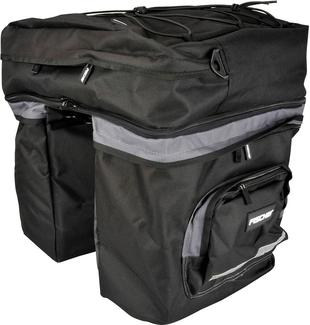 FISCHER Gepäckträgertasche 3fach