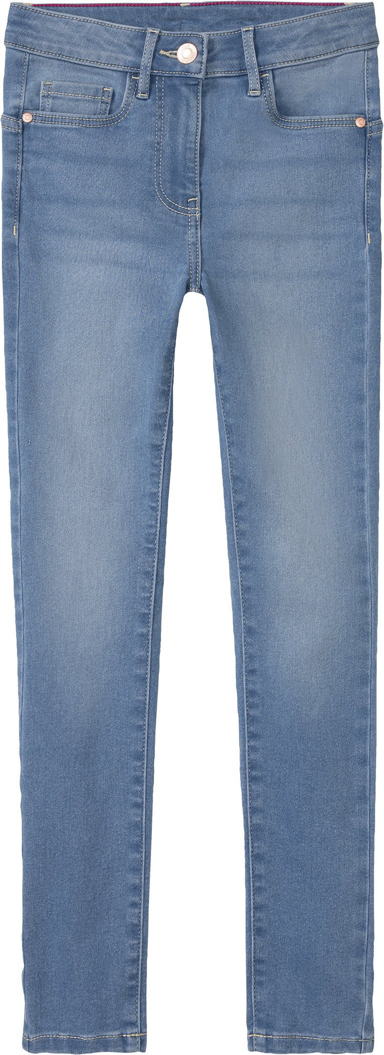 pepperts!® Kinder Mädchen Jeans Skinny Highwaist (Hellblau, 164)