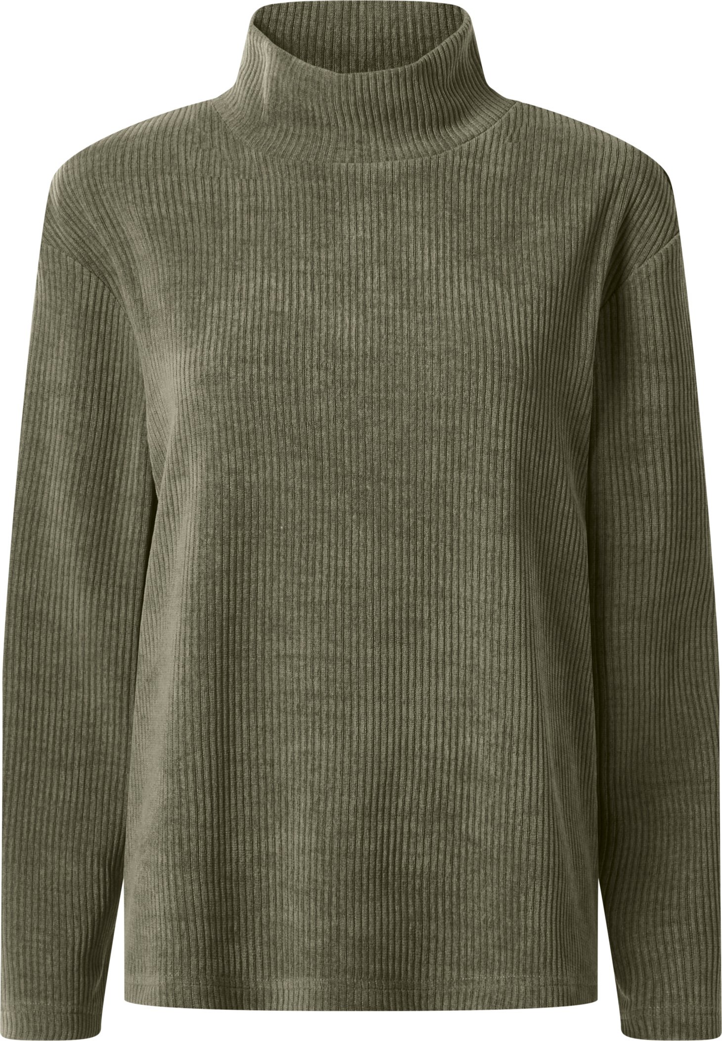 esmara® Damen Pullover Cord Loungewear (Grün, M (40/42))