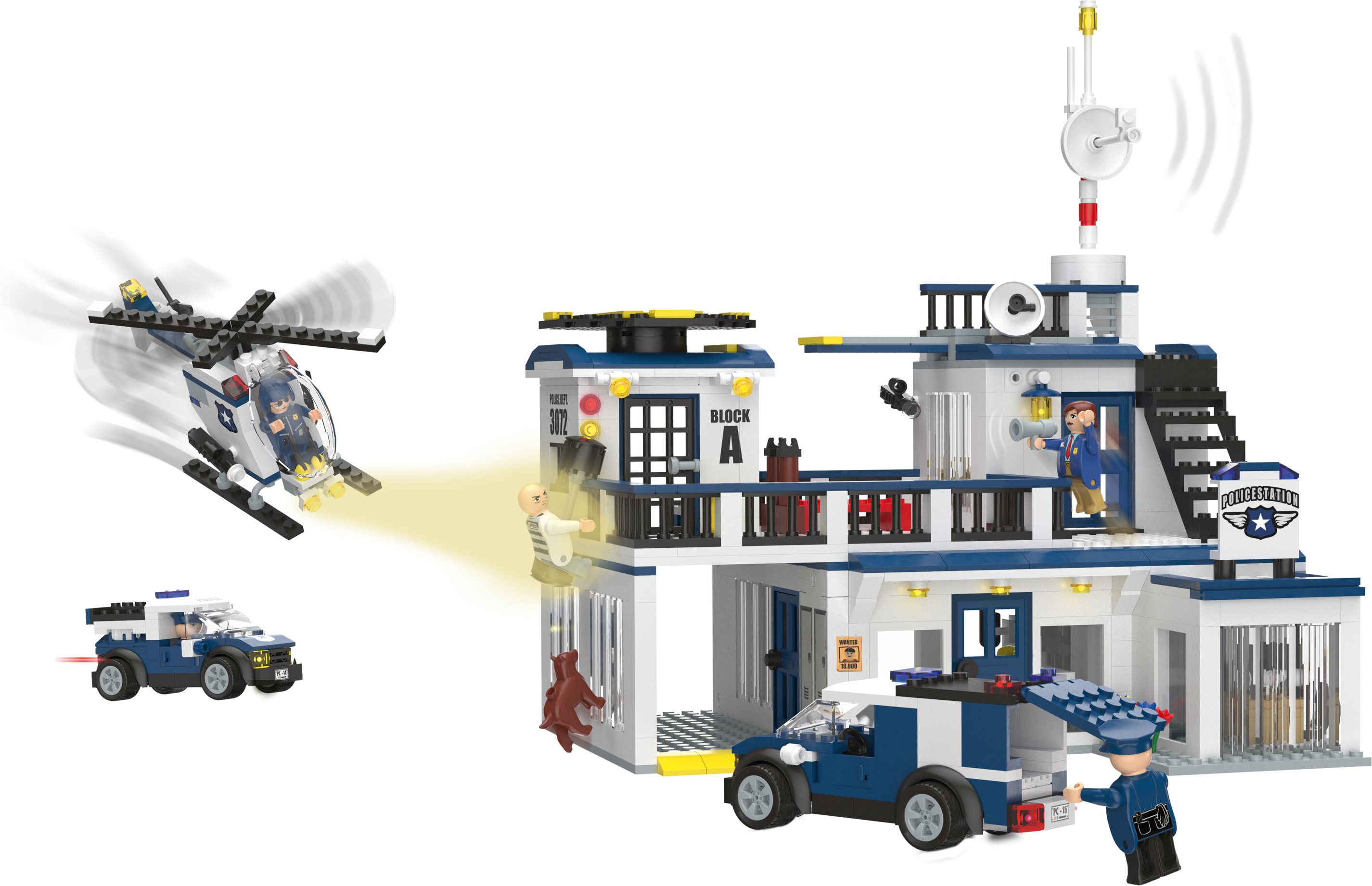 Thumbnail - Playtive Clippys Set L (Polizeistation)