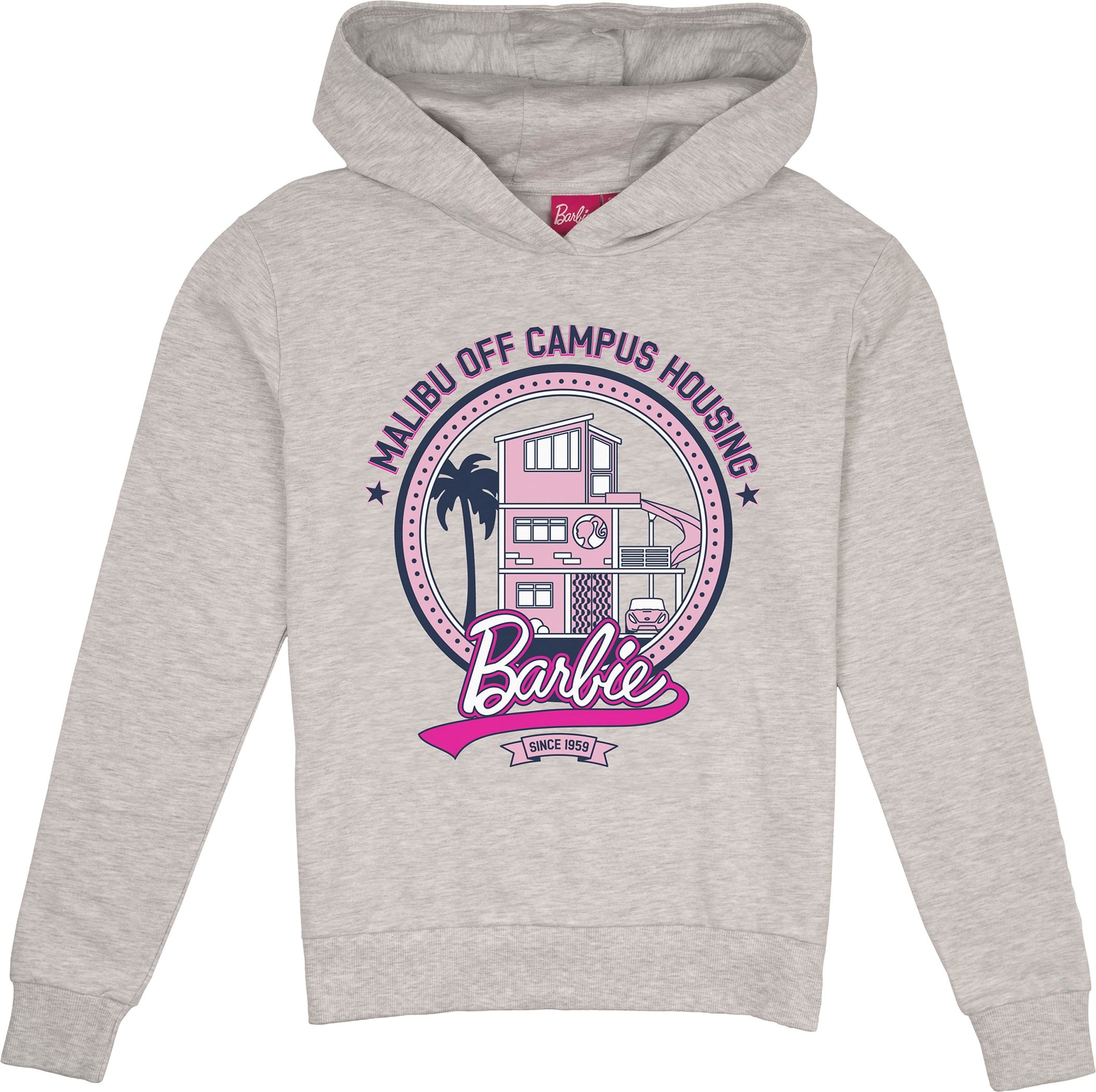 Barbie Damen Hoodie (Grau, M)