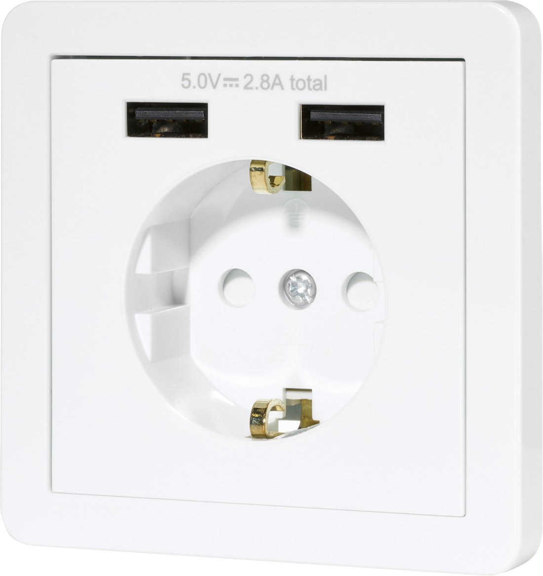 SILVERCREST® Steckdoseneinbau-Set USB (Achtung LV OSDE) (USB A)""