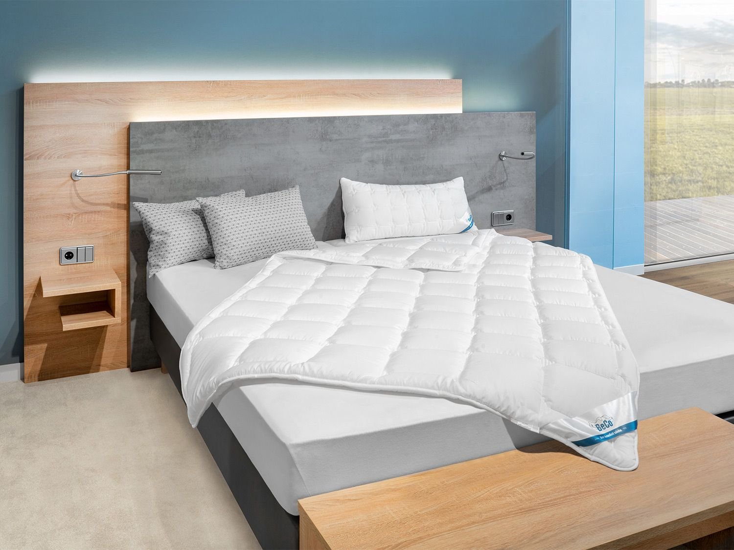 BeCo Winter-Bettdecke Medibett Cotton Soft, warm (135 X 200 CM)""