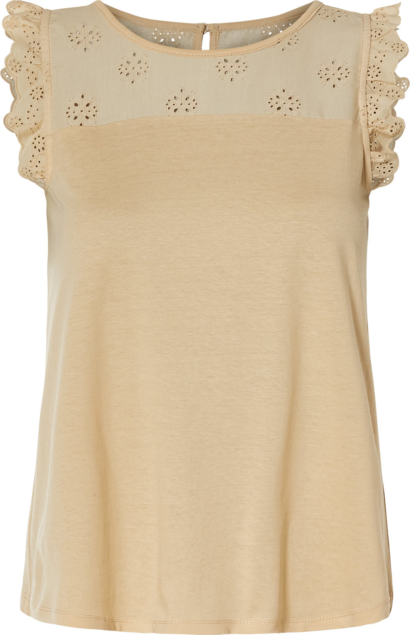 esmara® Damen Top (Beige, L(44/46))