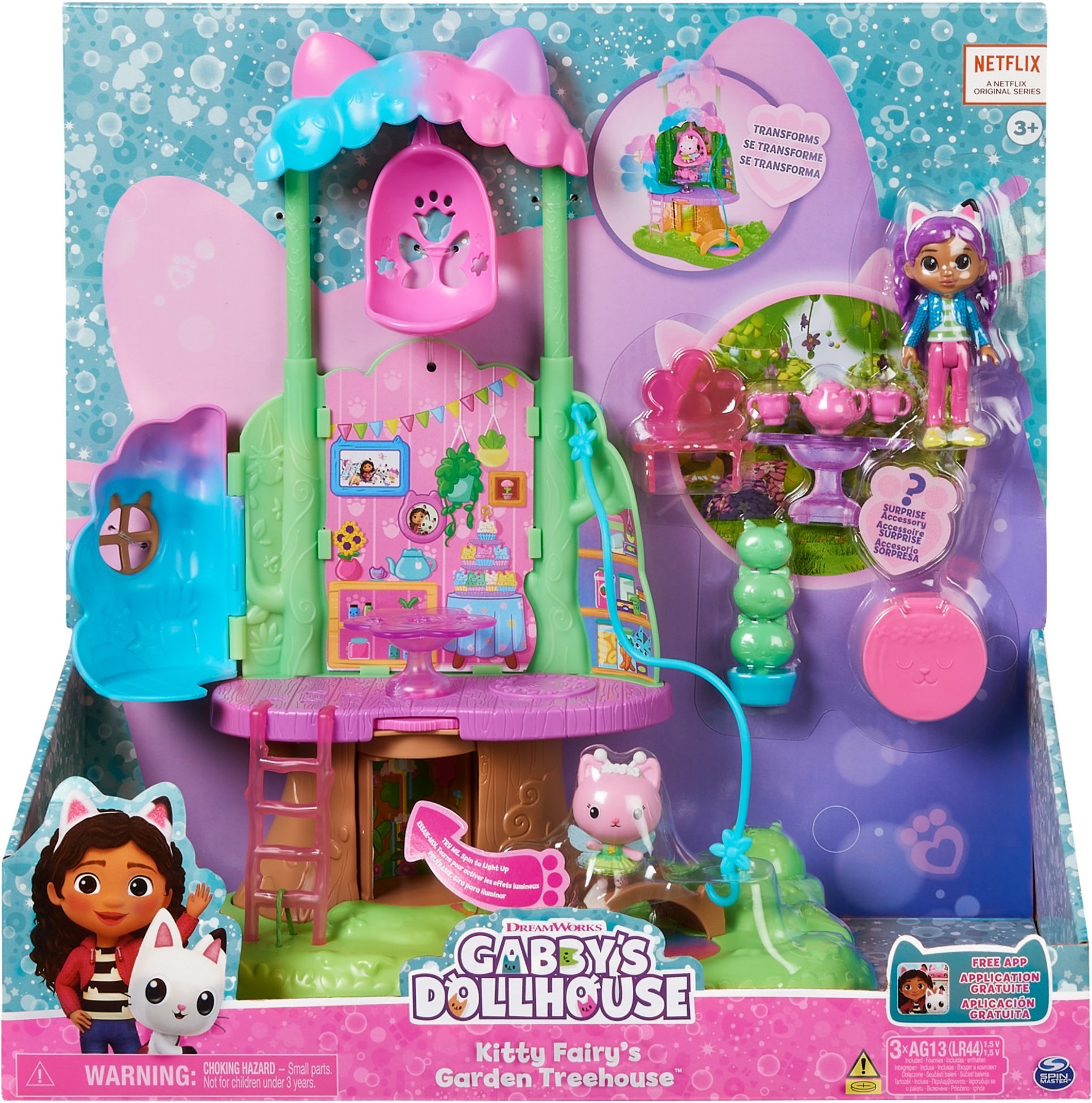 Gabby´s Dollhouse Spielset »Kitty Fees Garten«