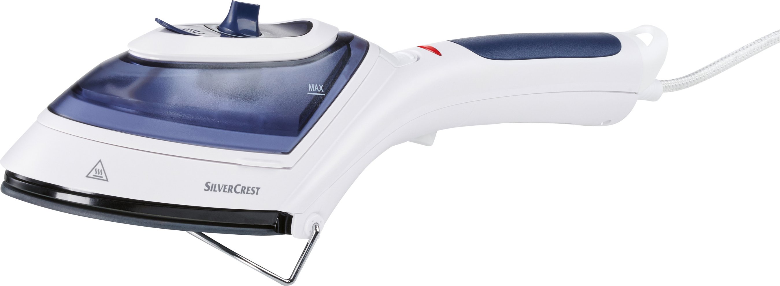 SILVERCREST® Dampfbürste SDRB 1000 B1 /SODRB 1000 B1 (weiß/dunkelblau)