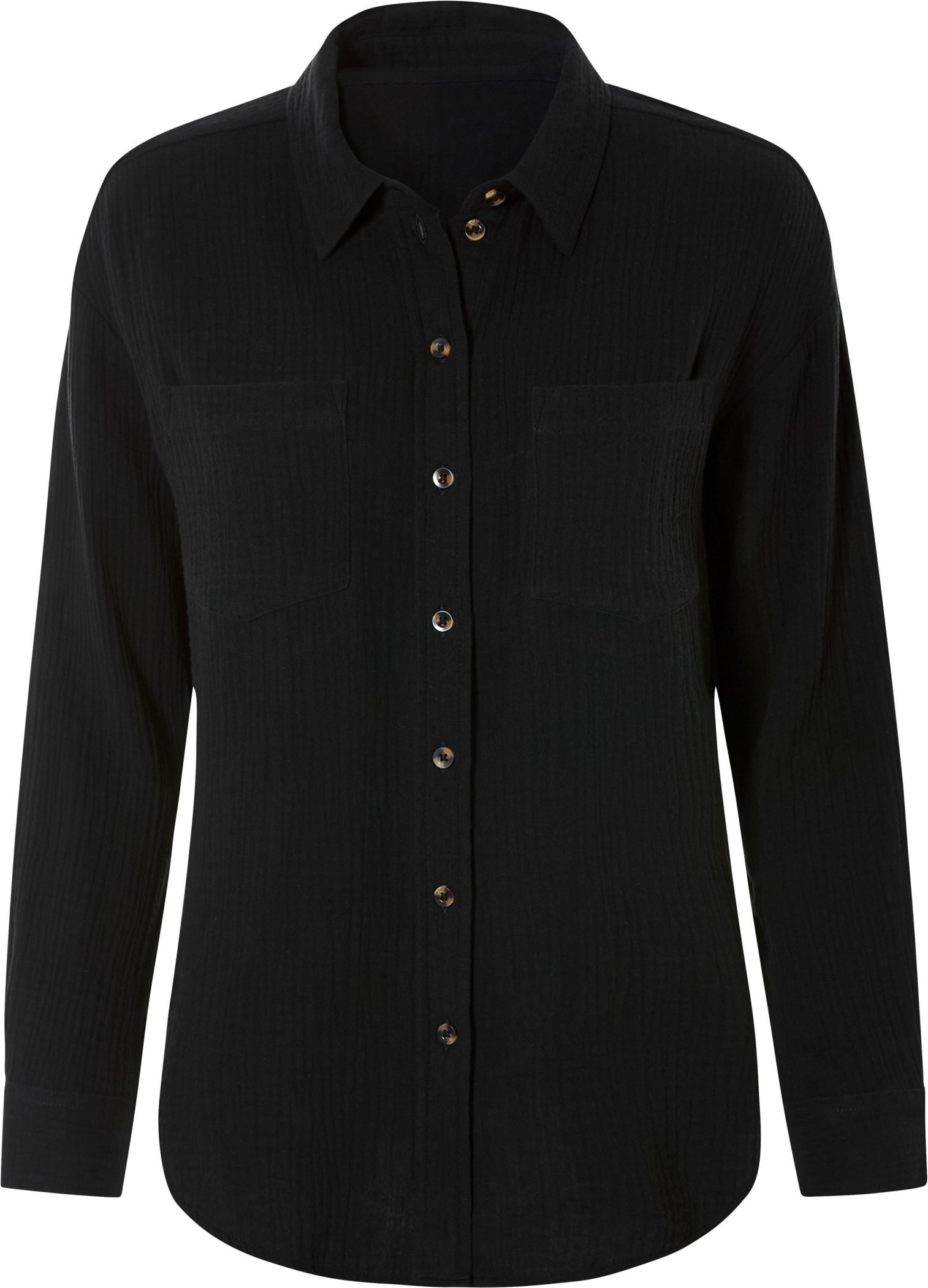Thumbnail - esmara® Damen Bluse Langarm (Schwarz, 34)