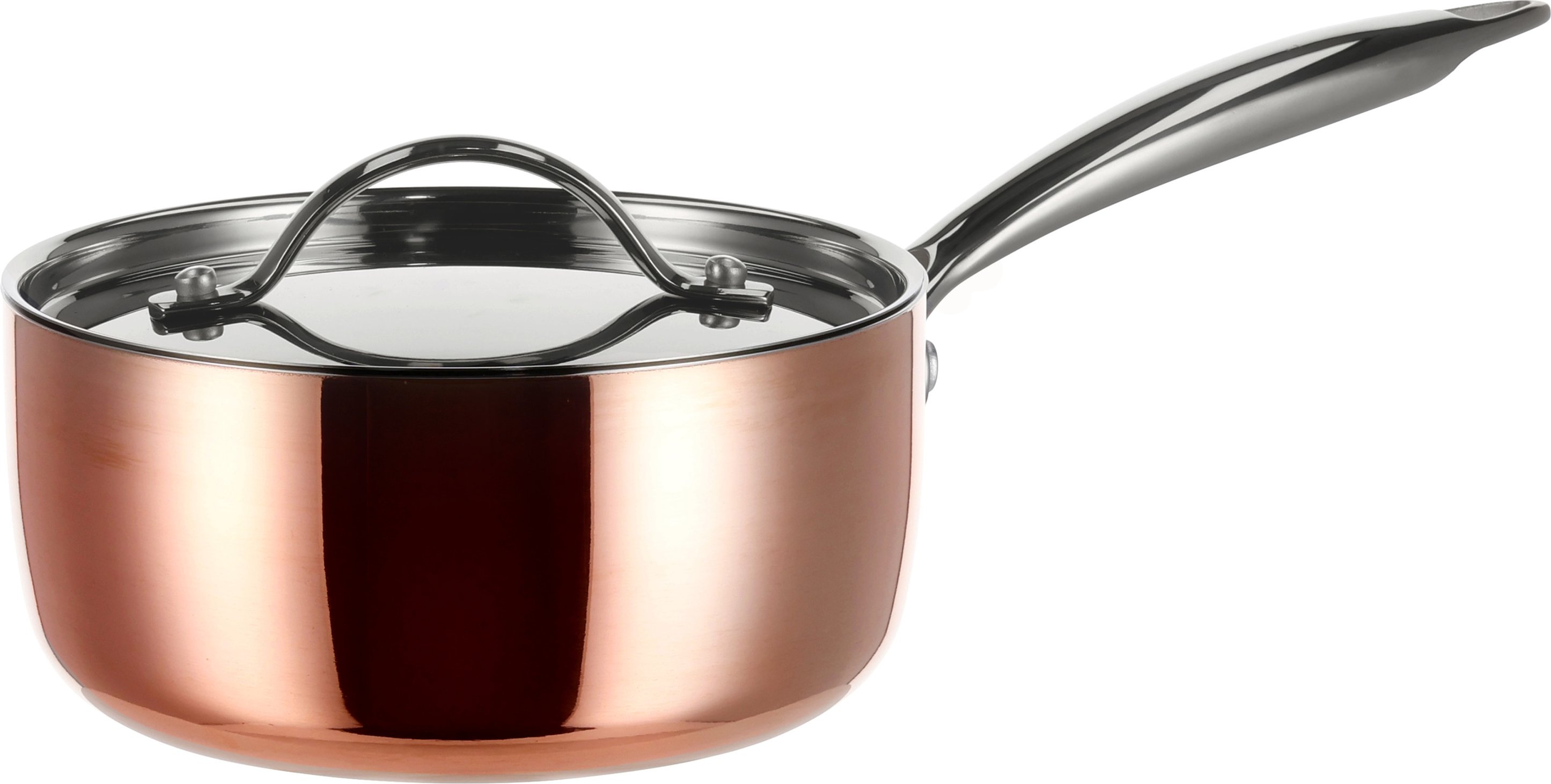 SILVERCREST® Stielkasserolle Kupfer 16 cm