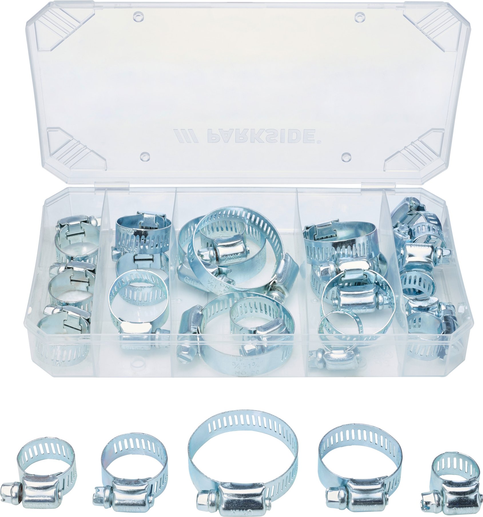 PARKSIDE® Haken-und-Ösen- / Schrumpfschlauch- / Blindnieten- / Dichtungsring- / Schlauchklemmen- / Flügelkopf-Schlauchkl...