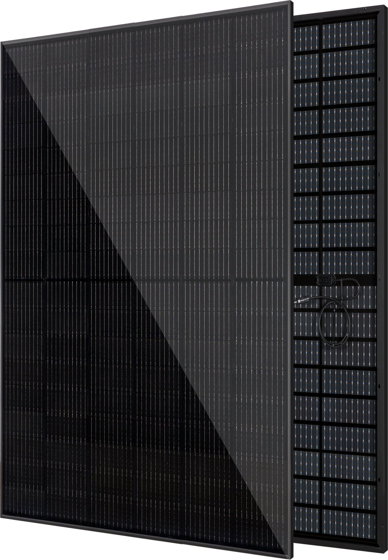 VALE 2x Solarmodul, Full Black, bifacial, 430 Wp Solarmodule""