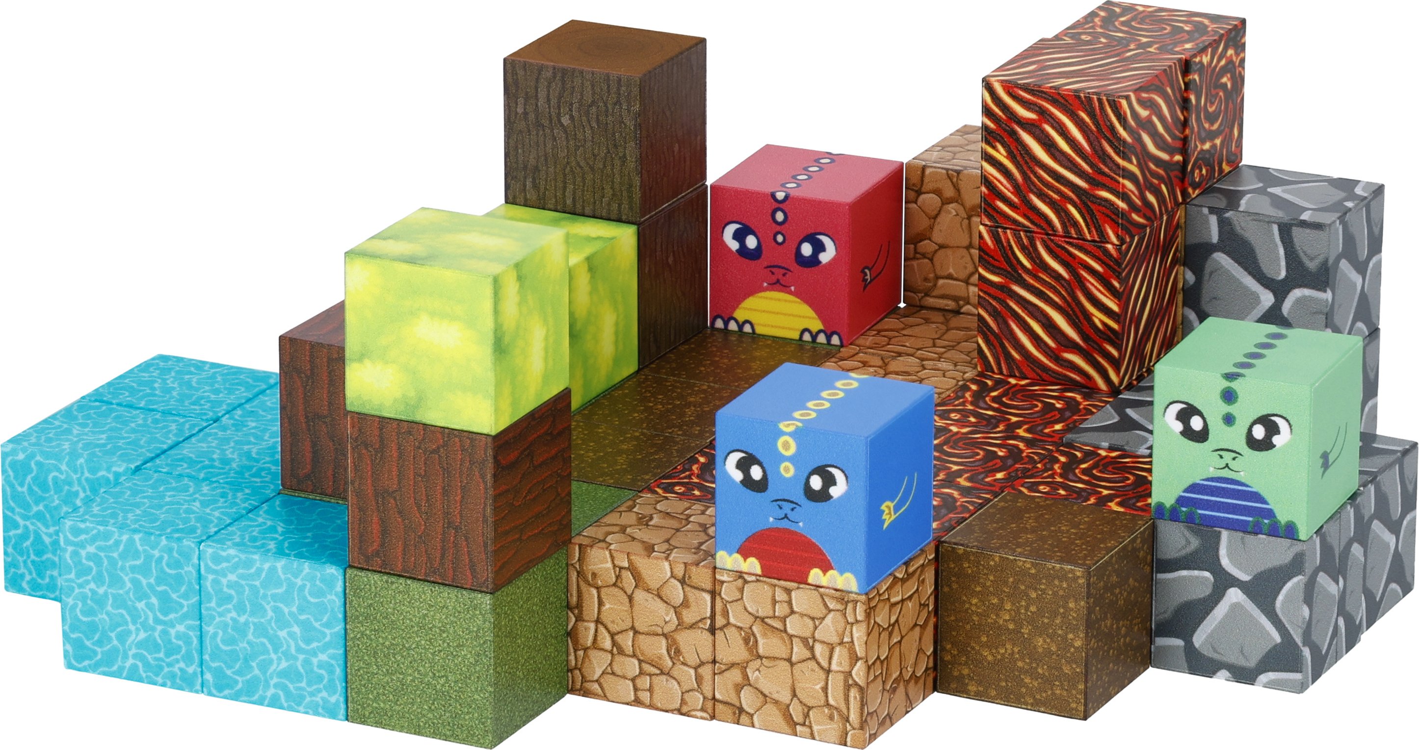 lupilu® Magnetische Bausteine 50tlg (Dinosaurier)