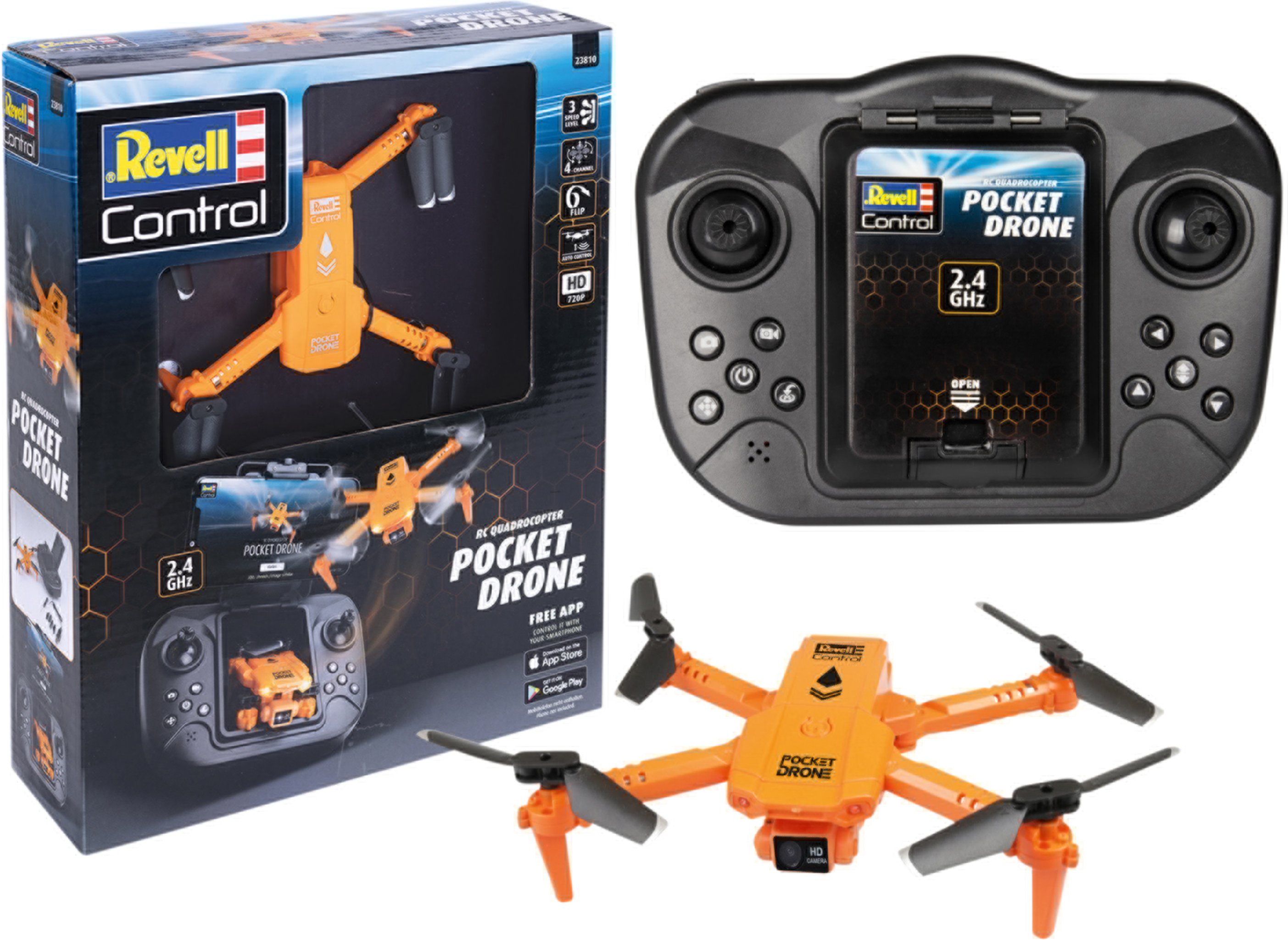Revell RC Quadrocopter »Pocket Drone«