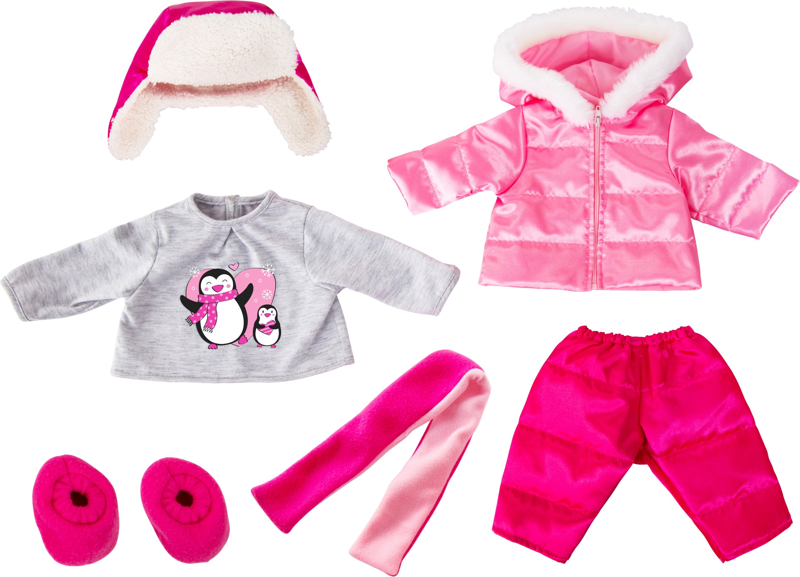Bayer Design Winterkleidung für Puppen 42-46cm