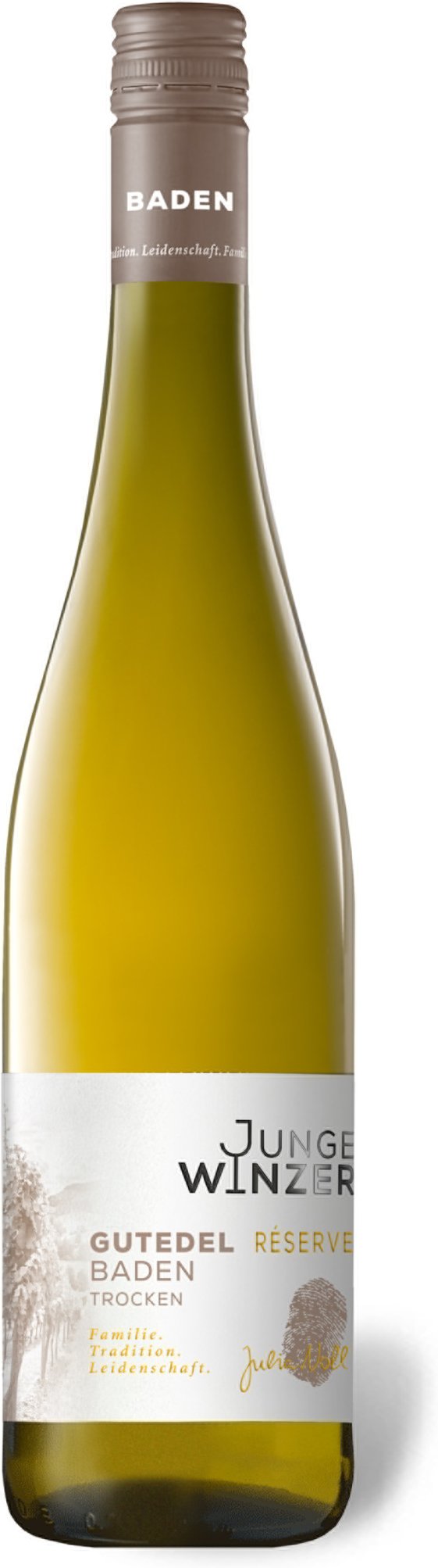 Junge Winzer Gutedel Reserve Baden trocken, Weißwein 2024