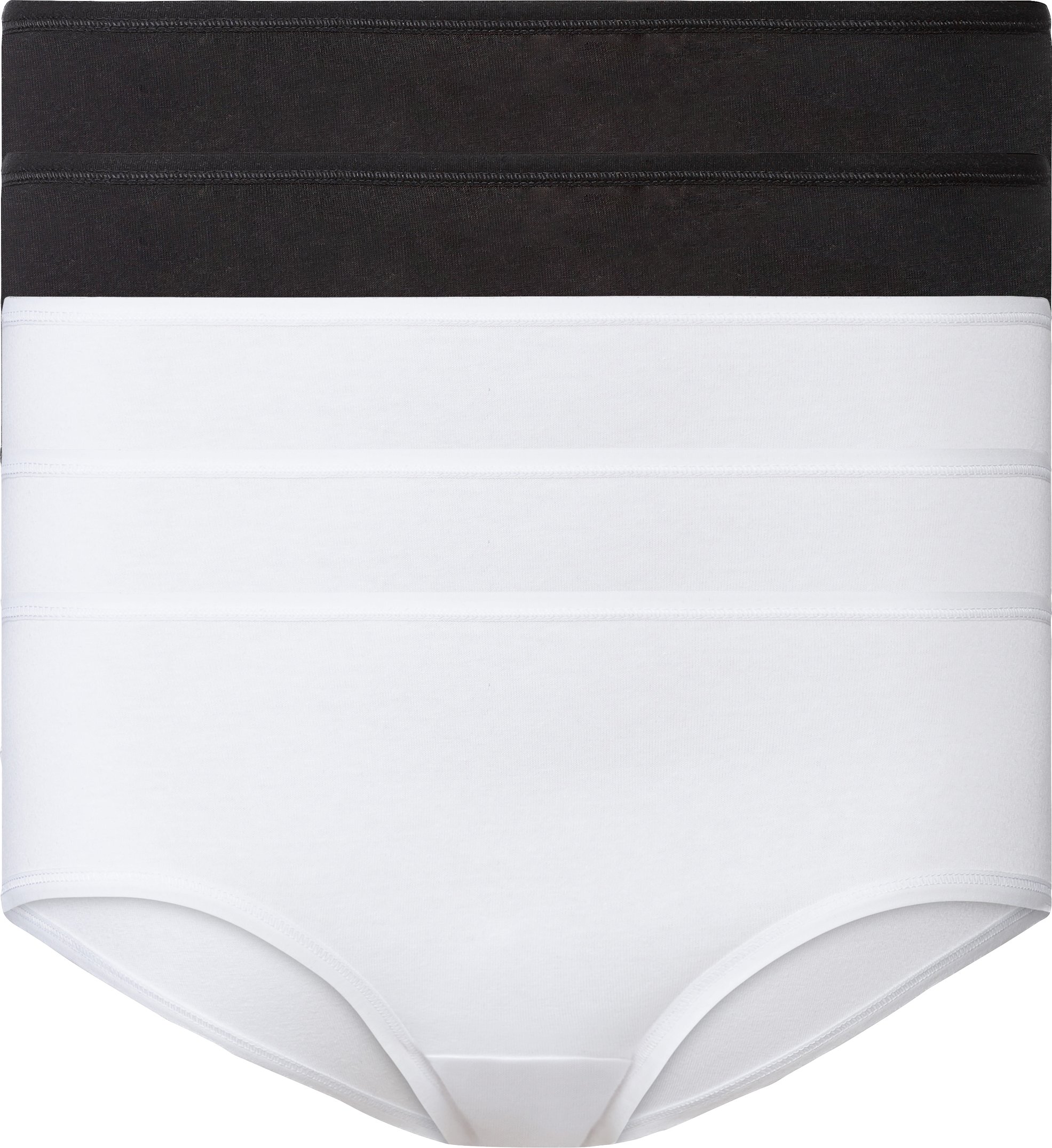 esmara® Damen Hipster, 5 Stück (Schwarz/weiß, XS(32/34))