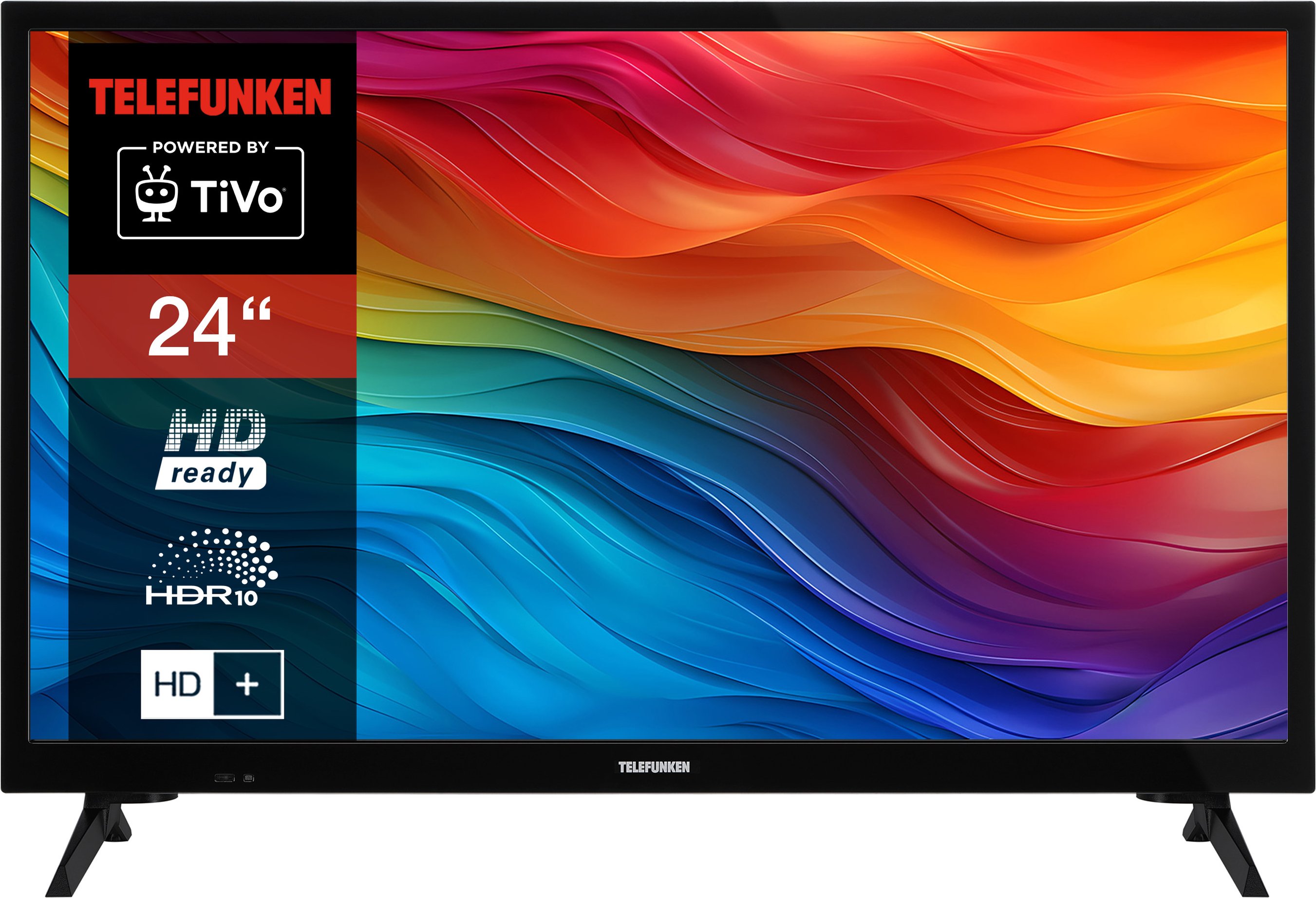 TELEFUNKEN »XH24TO550S« Fernseher 24 Zoll Smart TV powered by TiVo HD-ready, HDR, Triple-Tuner, 6 Monate HD+ inkl.