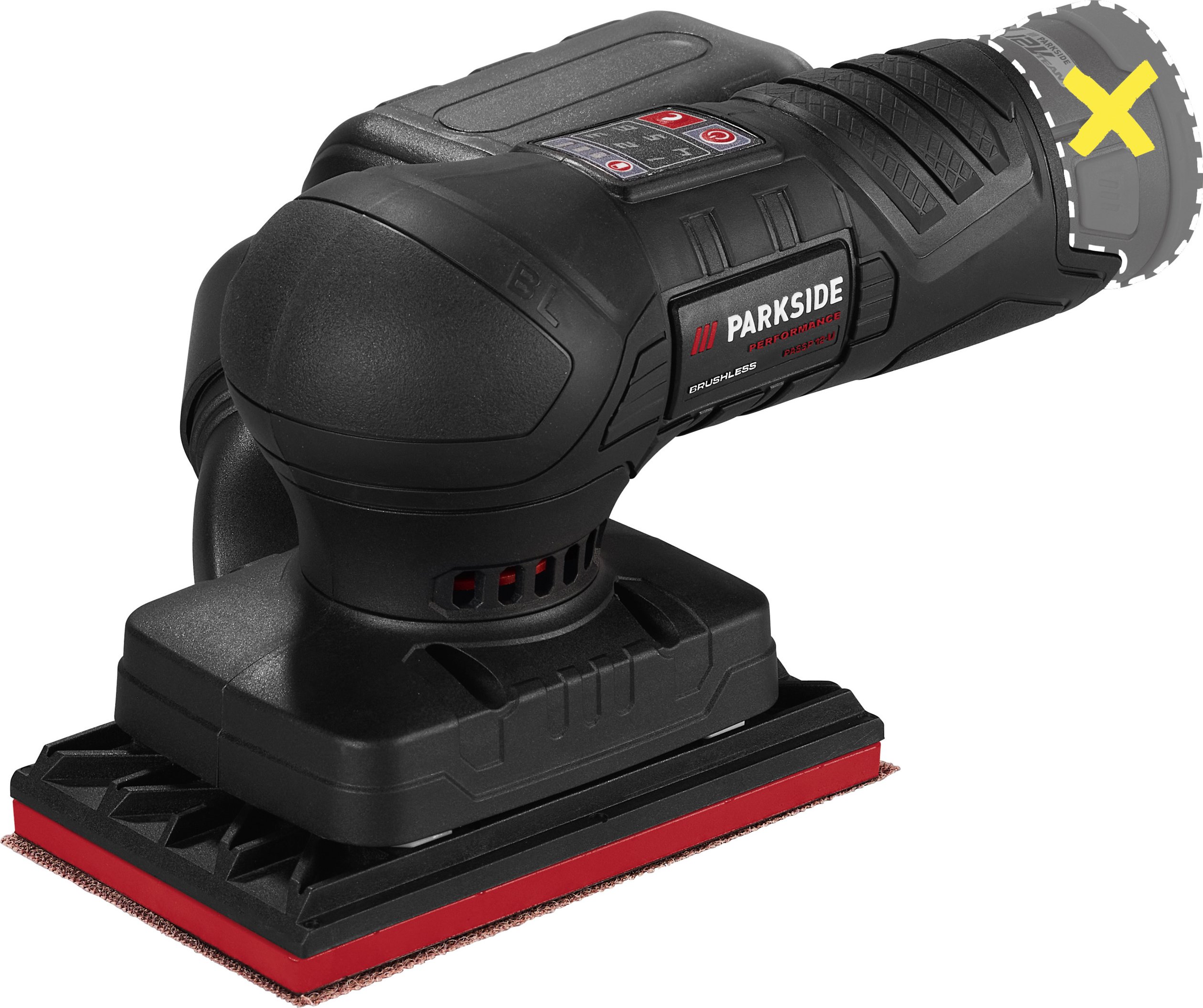 Thumbnail - PARKSIDE PERFORMANCE® 12 V Akku-Exzenterschleifer »PAESP 12-Li A1« / Akku-Schwingschleifer »PASSP 12-Li A1«, ohne Akku u...