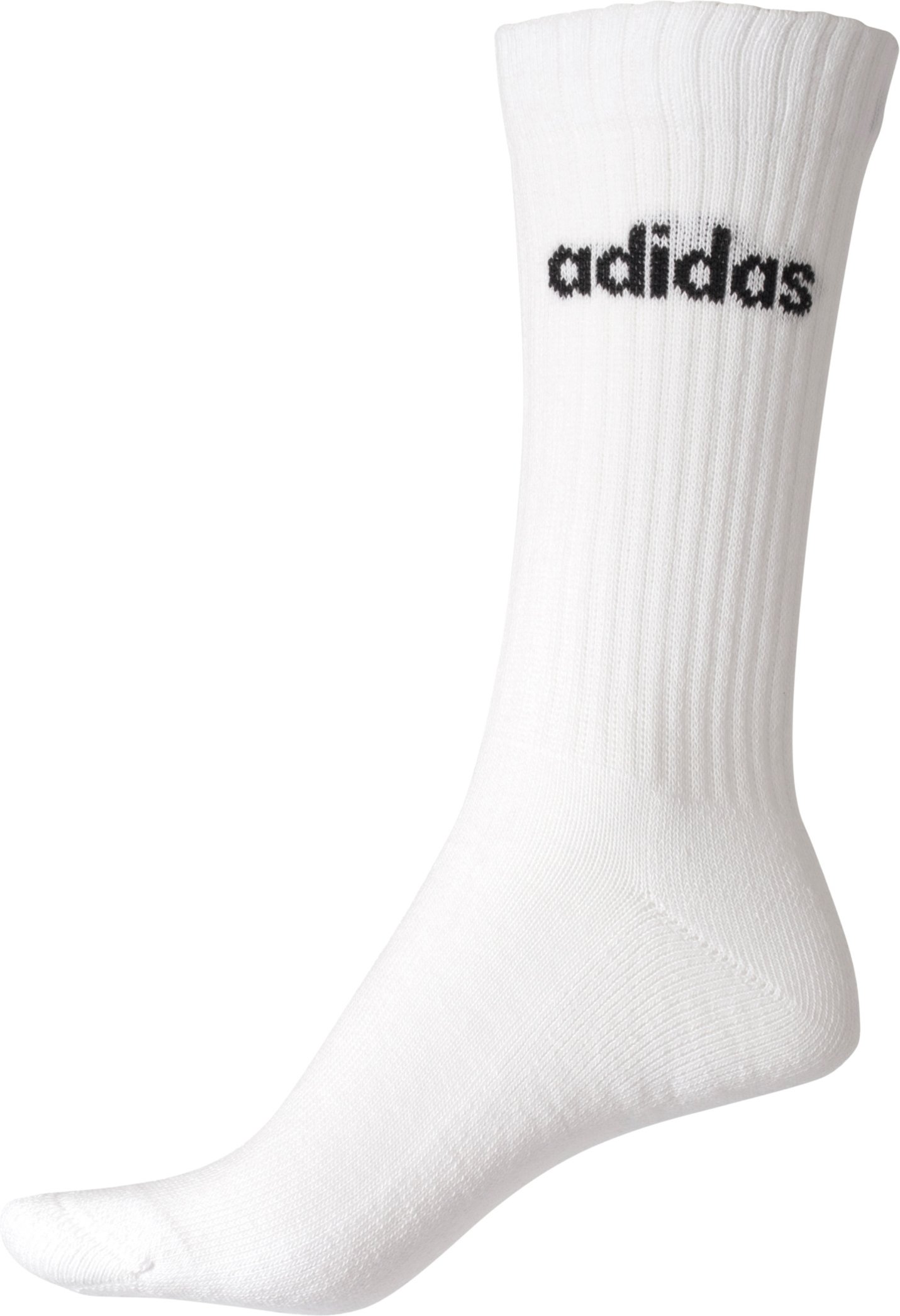 adidas Sportsocken Crew, 3 Stück (Weiß, 43-45)