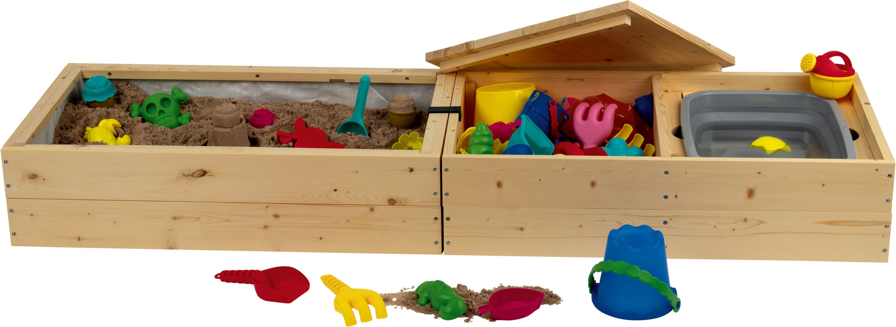 Playtive Sandkasten, mit Wasserbecken