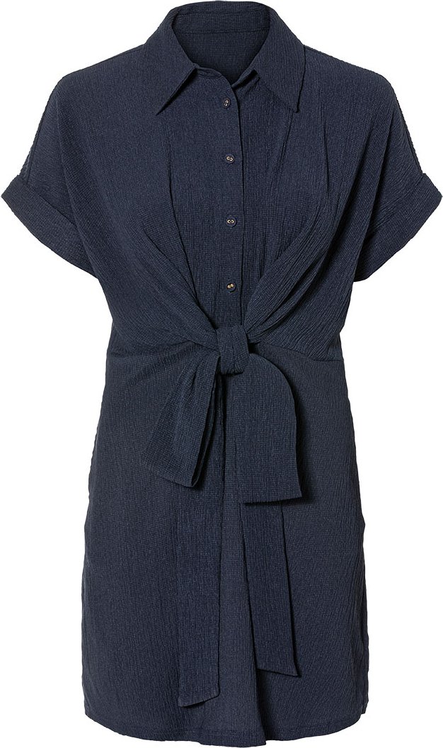esmara® Damen Kleid kurz (L (44/46), marine)