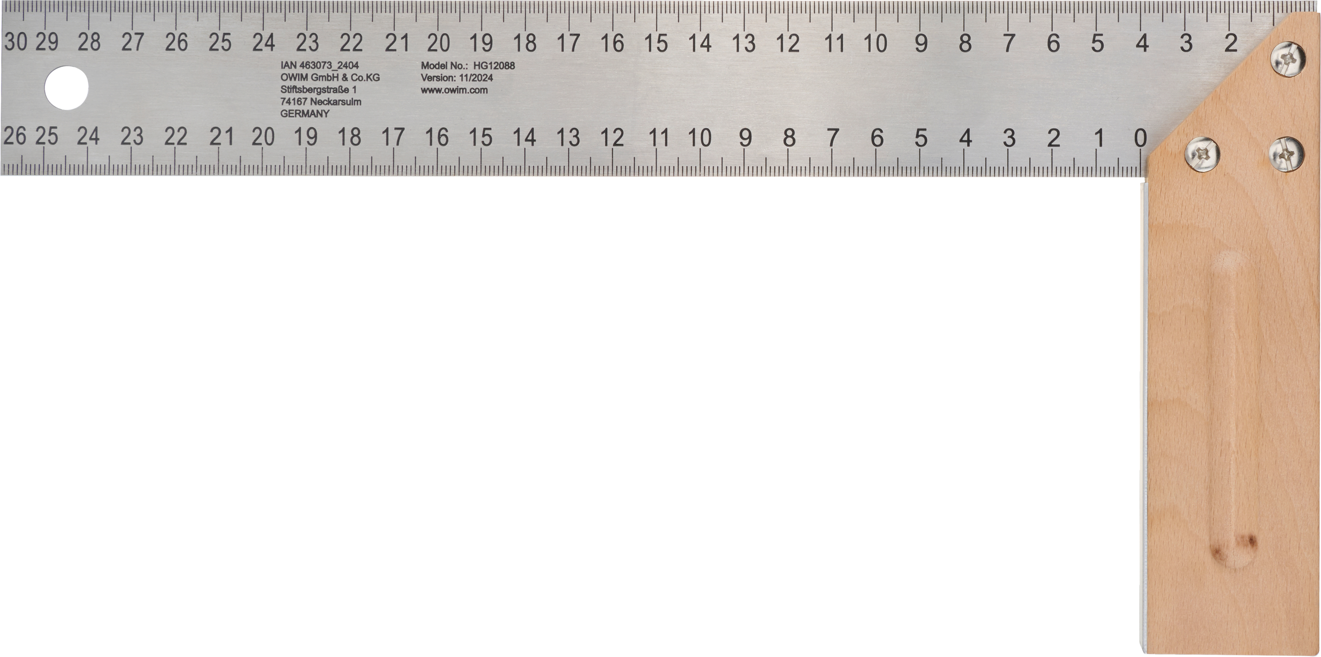 PARKSIDE® Schreinerwinkel mit Buchenschenkel (Schreinerwinkel)