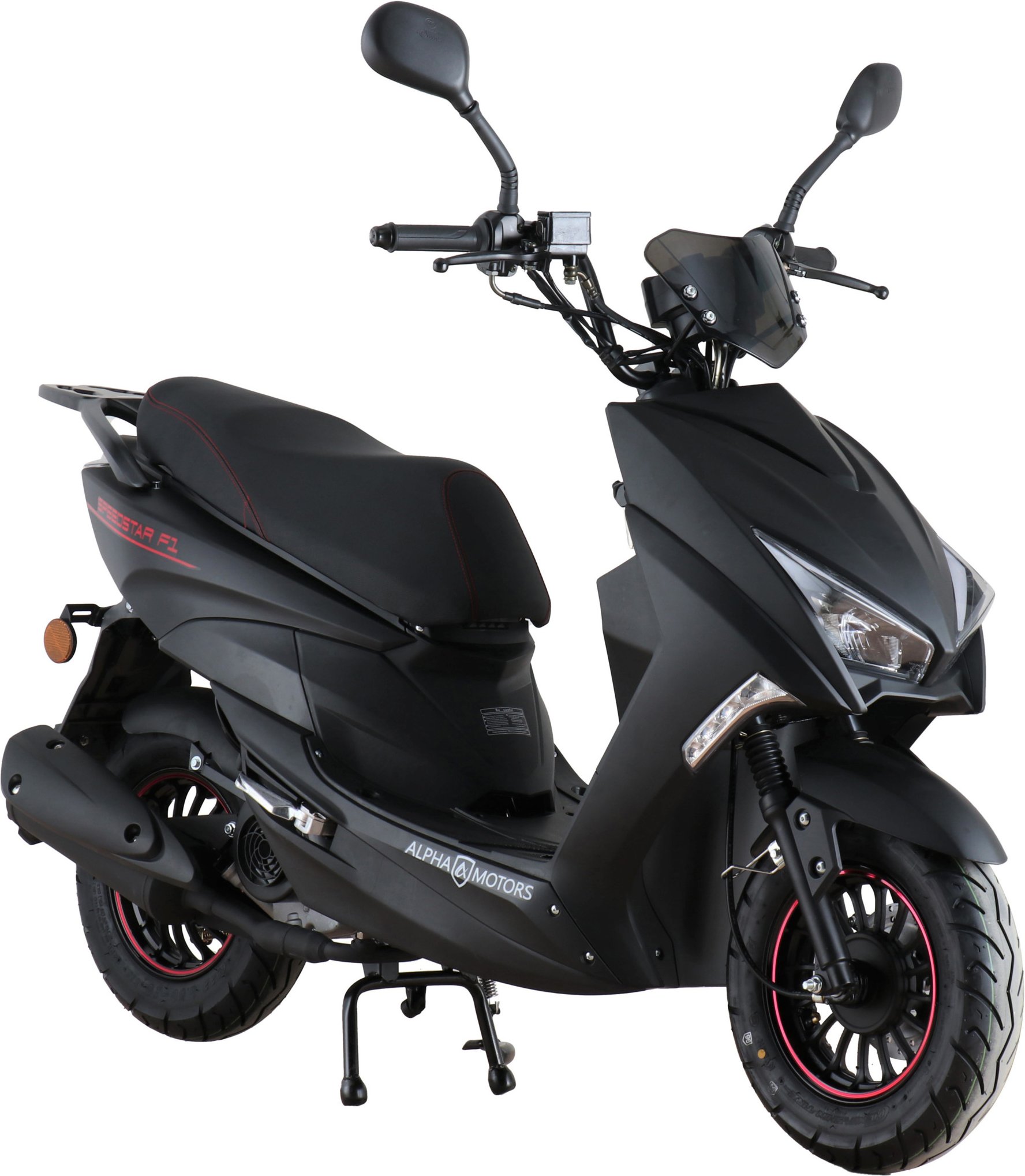 Alpha Motors Motorroller »Speedstar FI« 50 ccm, 25 km/h / 45 km/h, EURO 5 (25 km/h (Mofaroller))