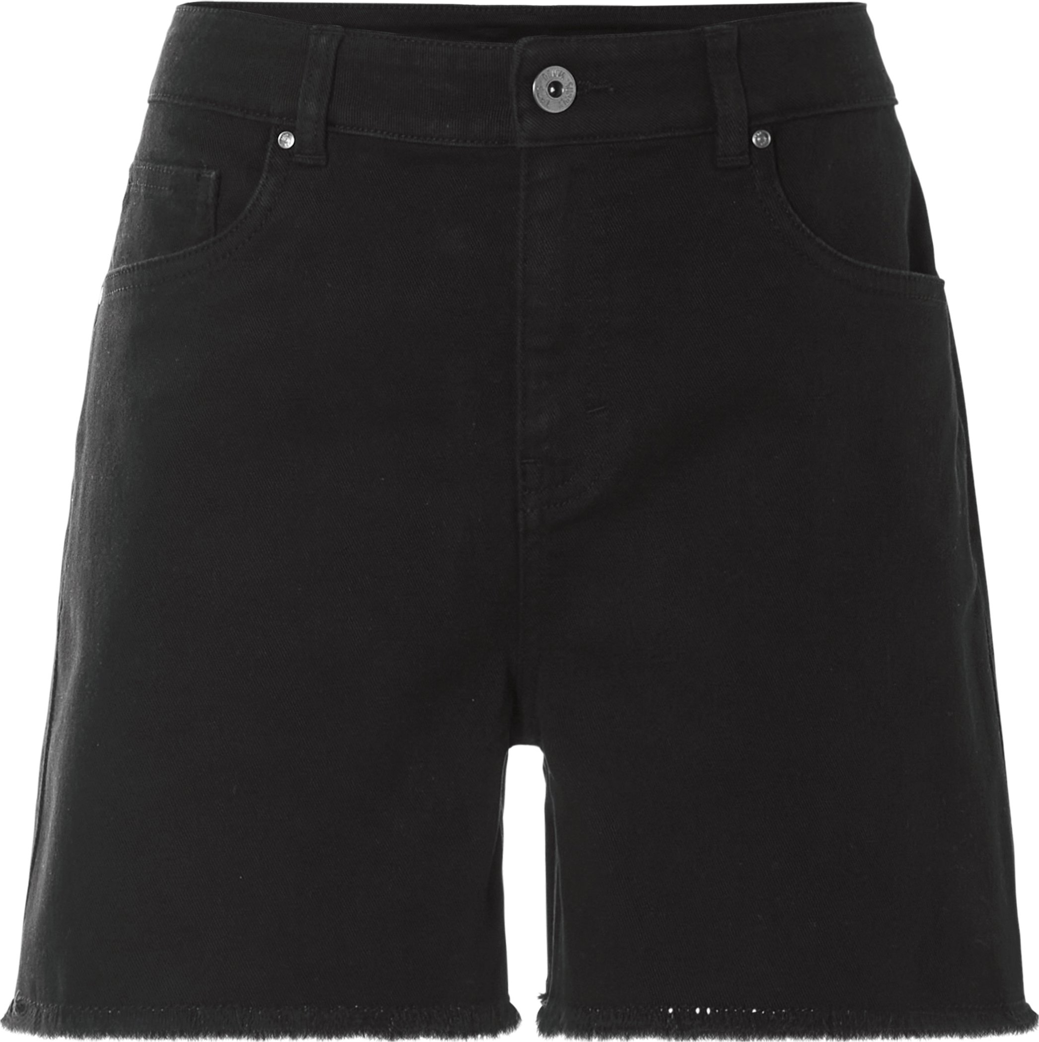 esmara® Damen Jeansshorts (Schwarz, 34)