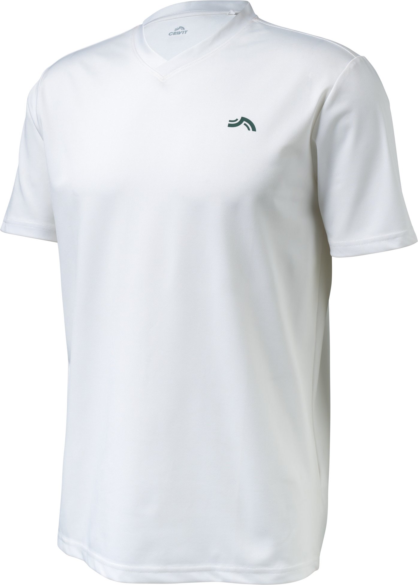 CRIVIT Herren Funktionsshirt kurzarm (Weiß, M (48/50))