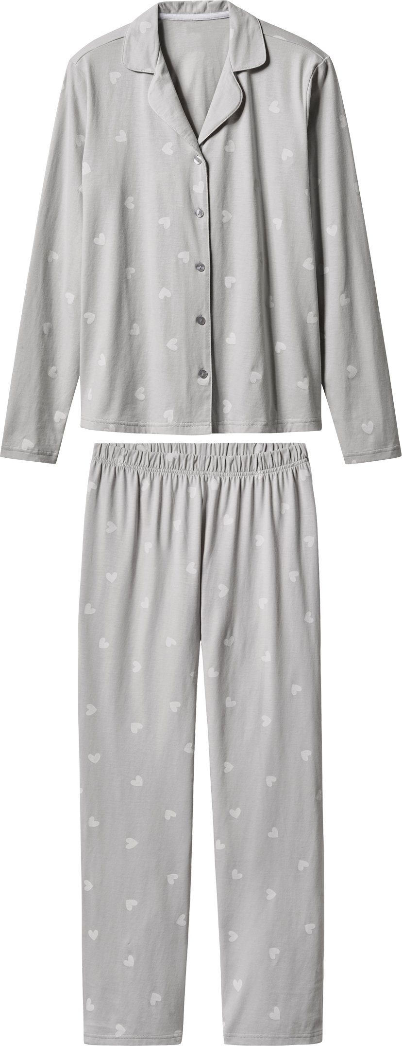 Thumbnail - esmara® Damen Pyjama (Grau, XS(32/34))