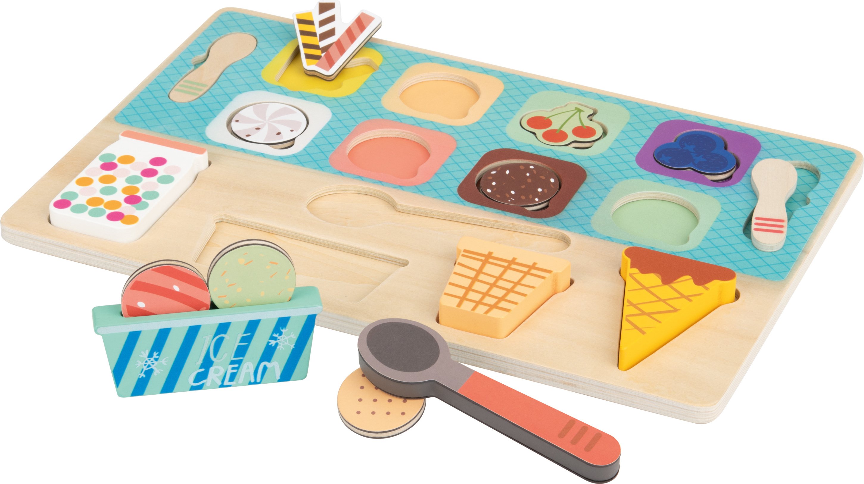 Thumbnail - lupilu® Rollenspiel-Puzzle (Eiscreme-Set)