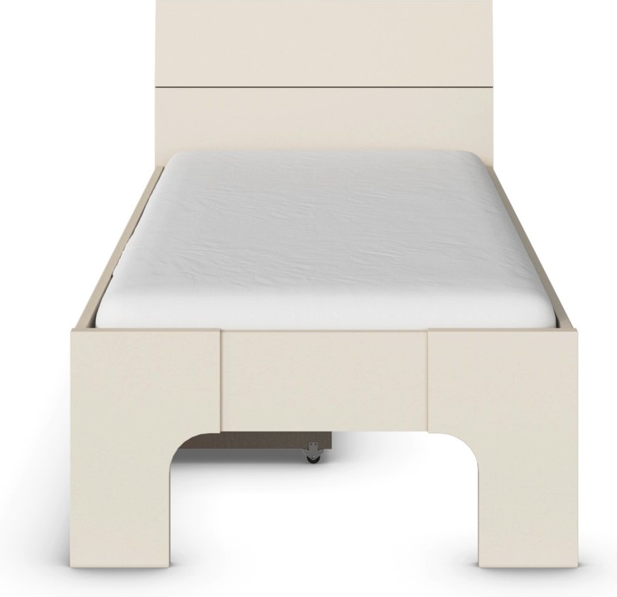 rauch BLUE Frieda Jugendzimmer-Set (Schrank 4-trg. Classic, Beige (Champagner), 90 x 200 cm)