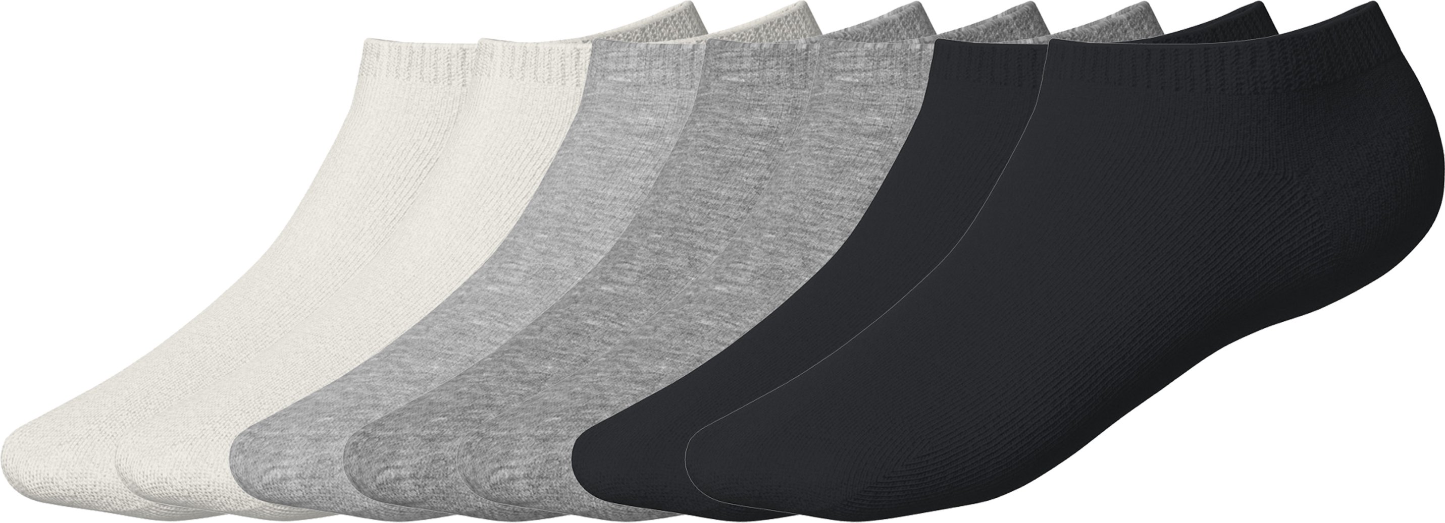 lupilu® Kinder Sneakersocken, 7 Paar (grau/weiß/schwarz, 23-26)