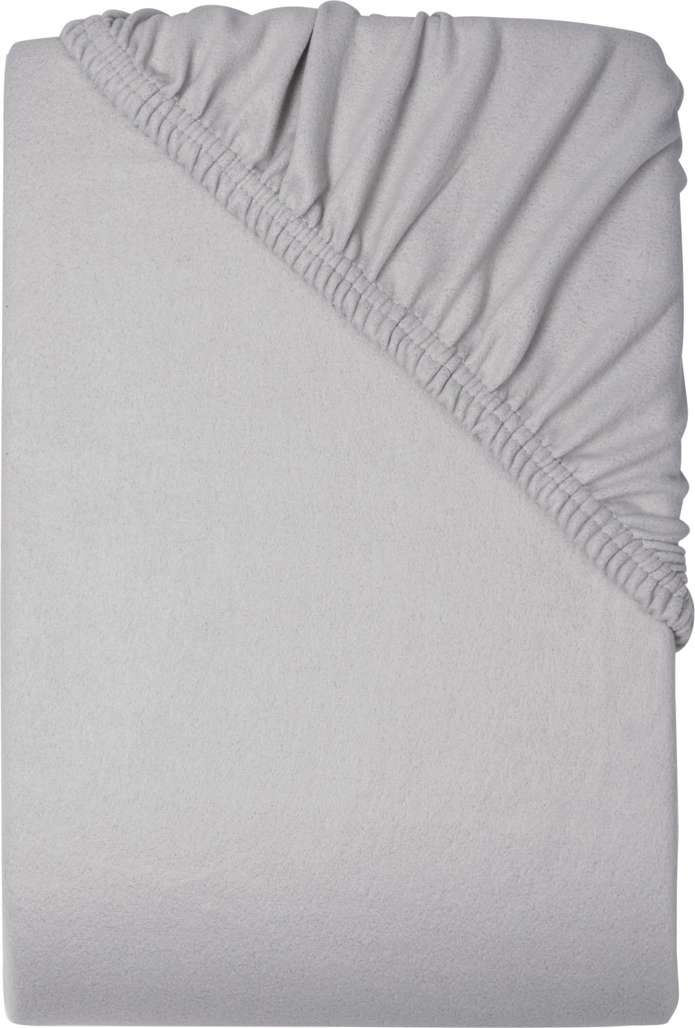 LIVARNO® Spannbettlaken Fleece 140-160 x 200 x 25 cm (Grau)
