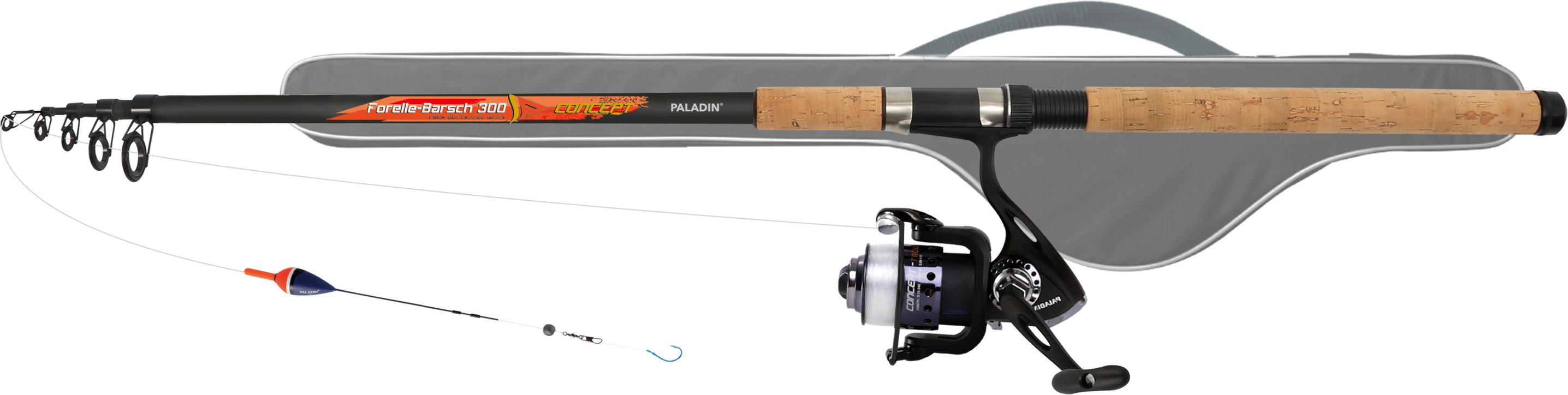 Thumbnail - PALADIN® Zielfisch Angelset (Forelle/Barsch 3,00m)