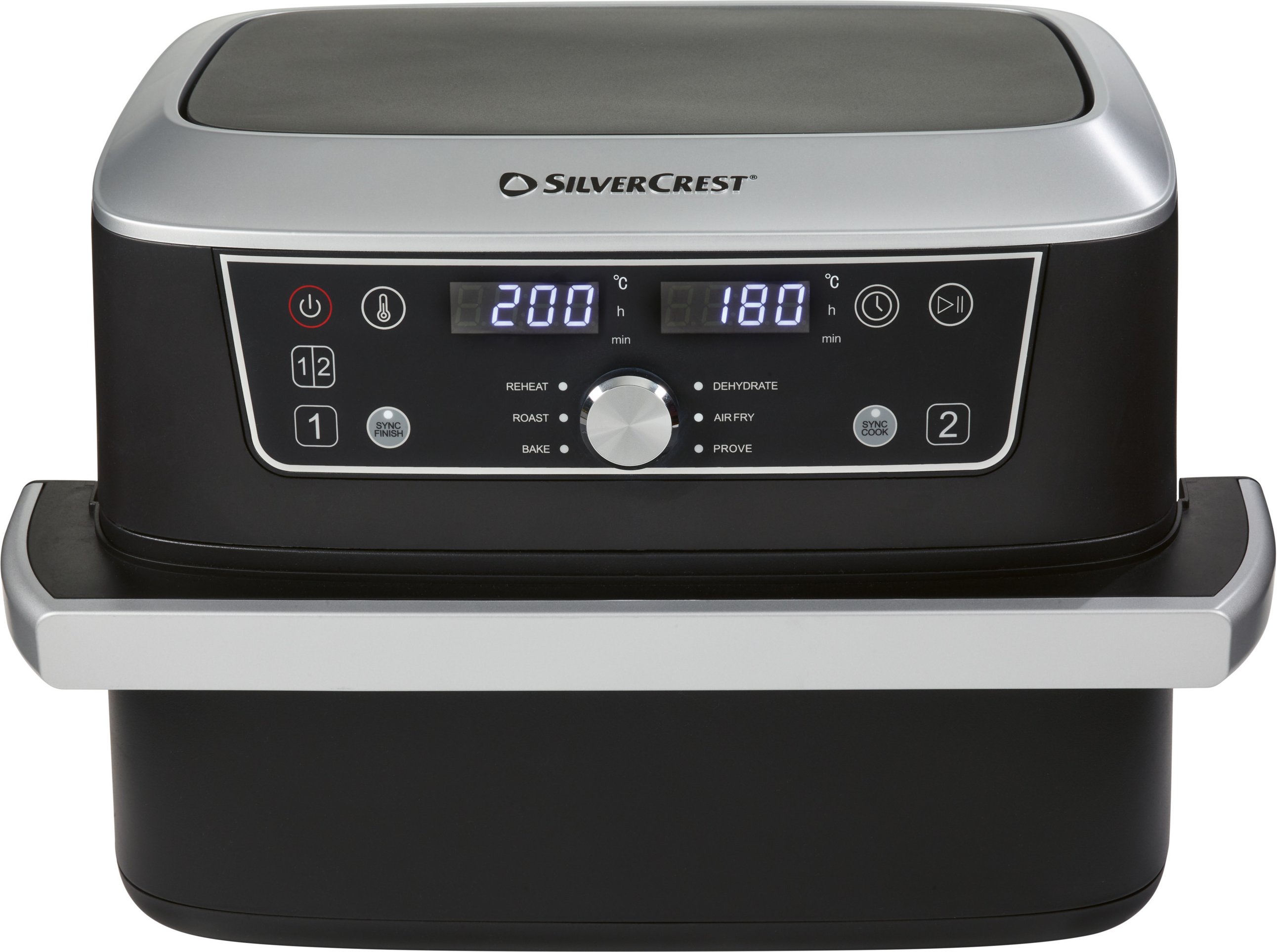 SILVERCREST® Ultrazone Airfryer »SHFDA 2600 A1«, 2x 5,5 l
