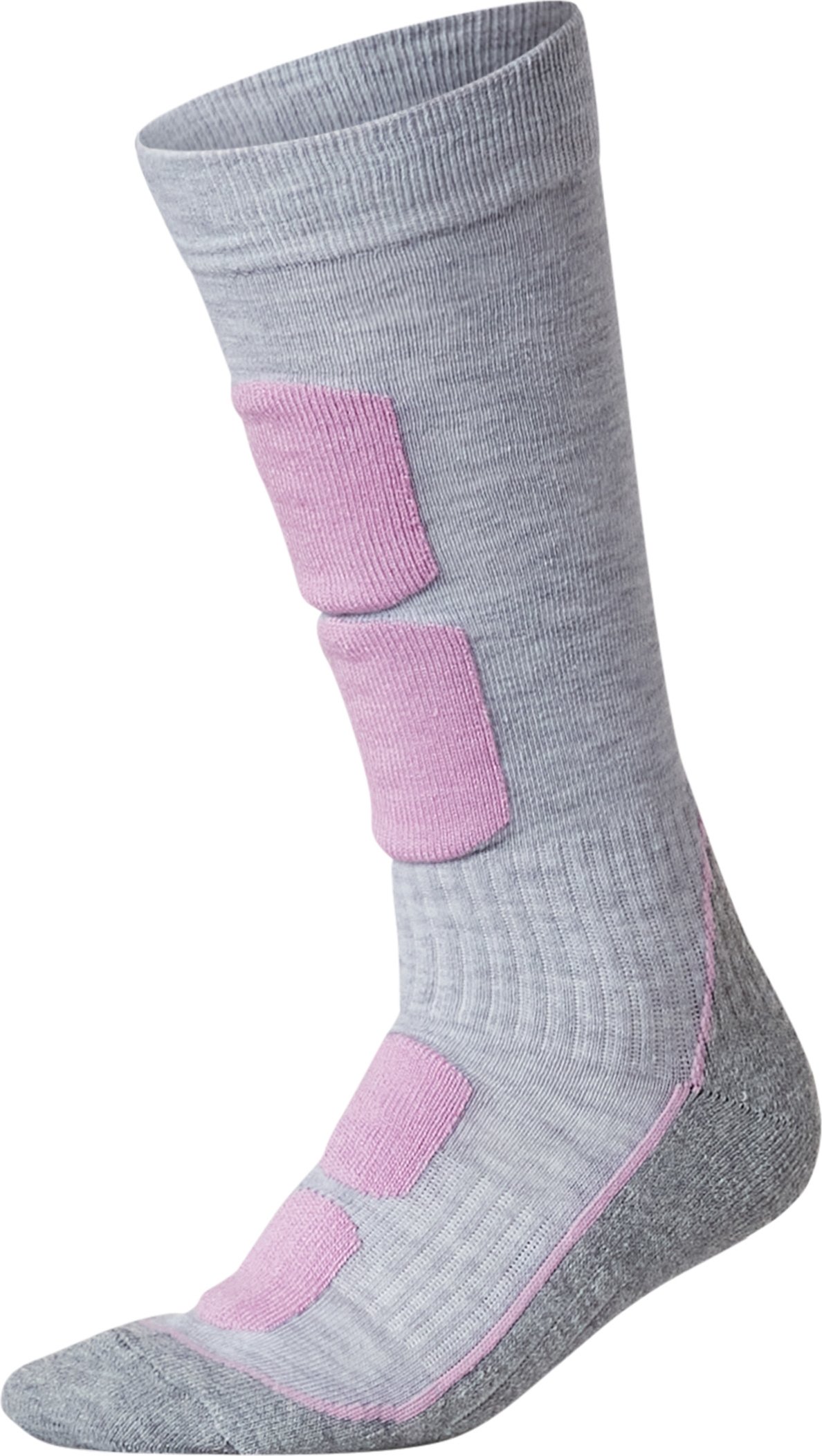 Thumbnail - esmara® Damen Thermo-Funktionssocken (hellgrau/lila, 39/40)