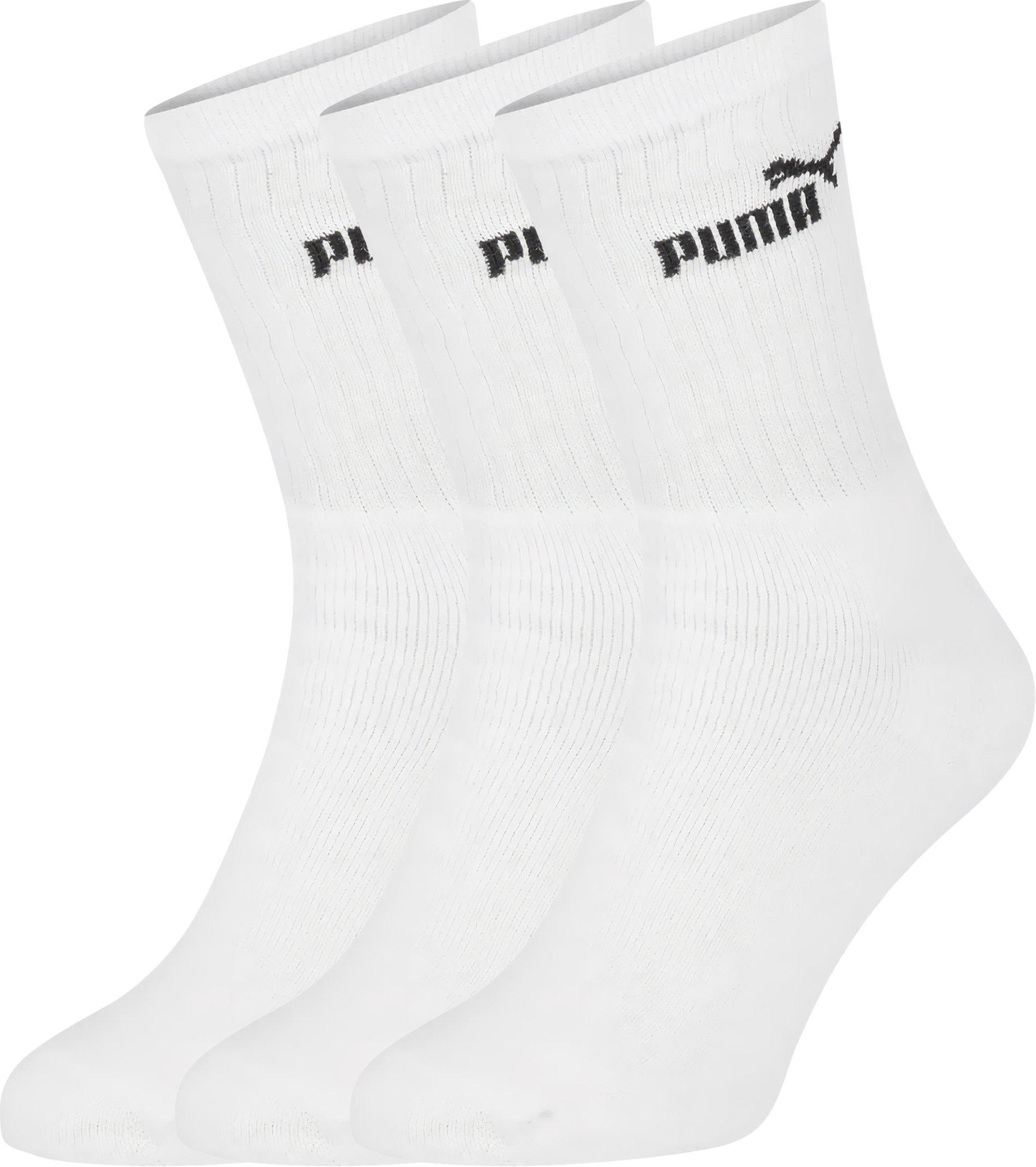 Thumbnail - Puma Herren Socken 3 Paar (Weiß, 35-38)