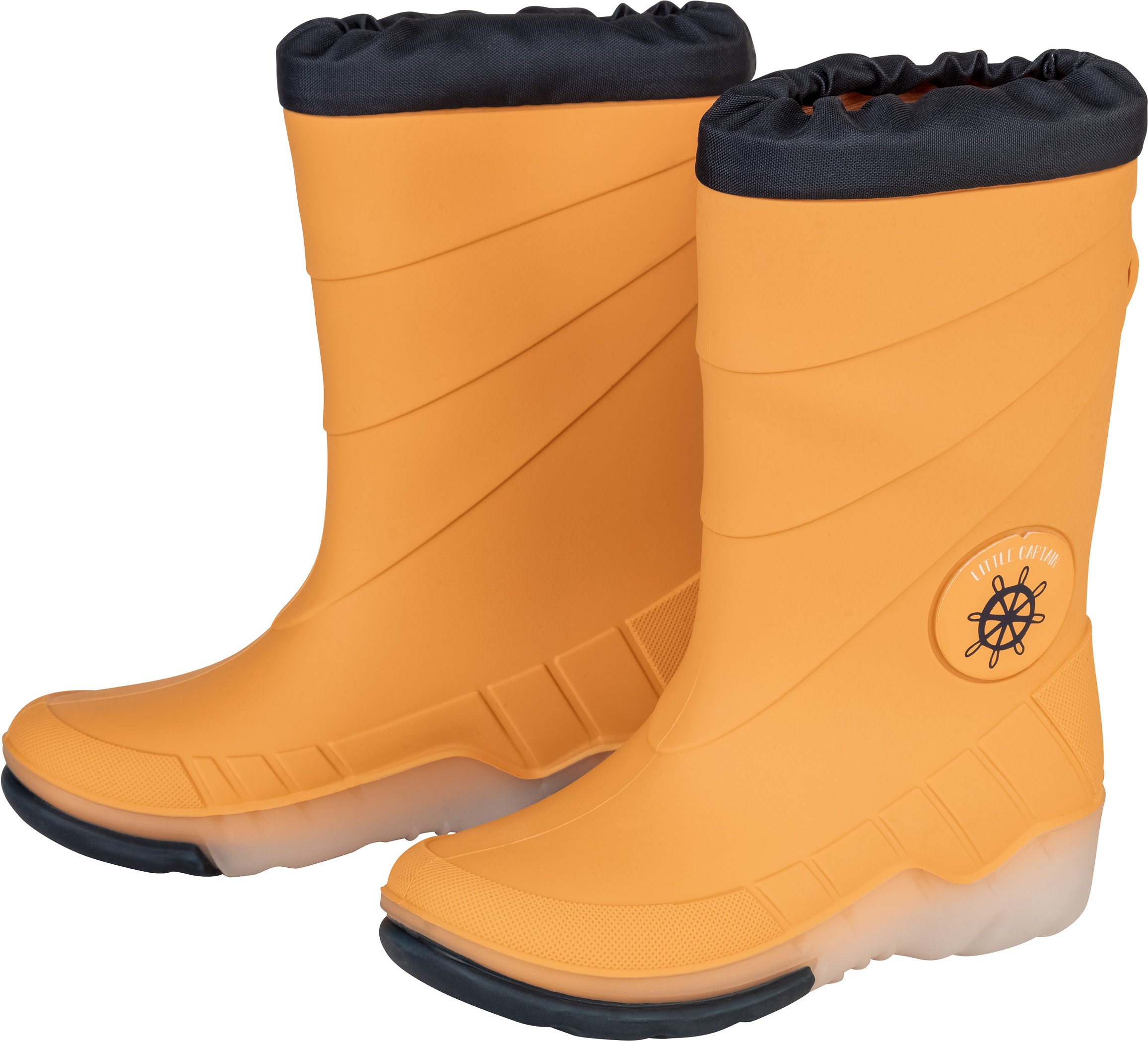 Thumbnail - lupilu® Kleinkinder Jungen Regenstiefel mit Licht (Gelb, 26/27)