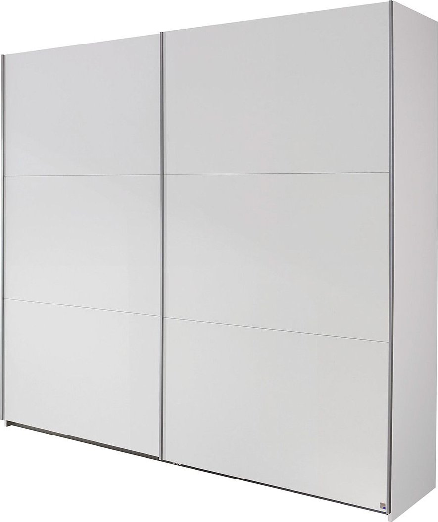 rauch BLUE Schwebetürenschrank Borba (ohne Absetzung, Alpinweiß, Breite: 218 cm)