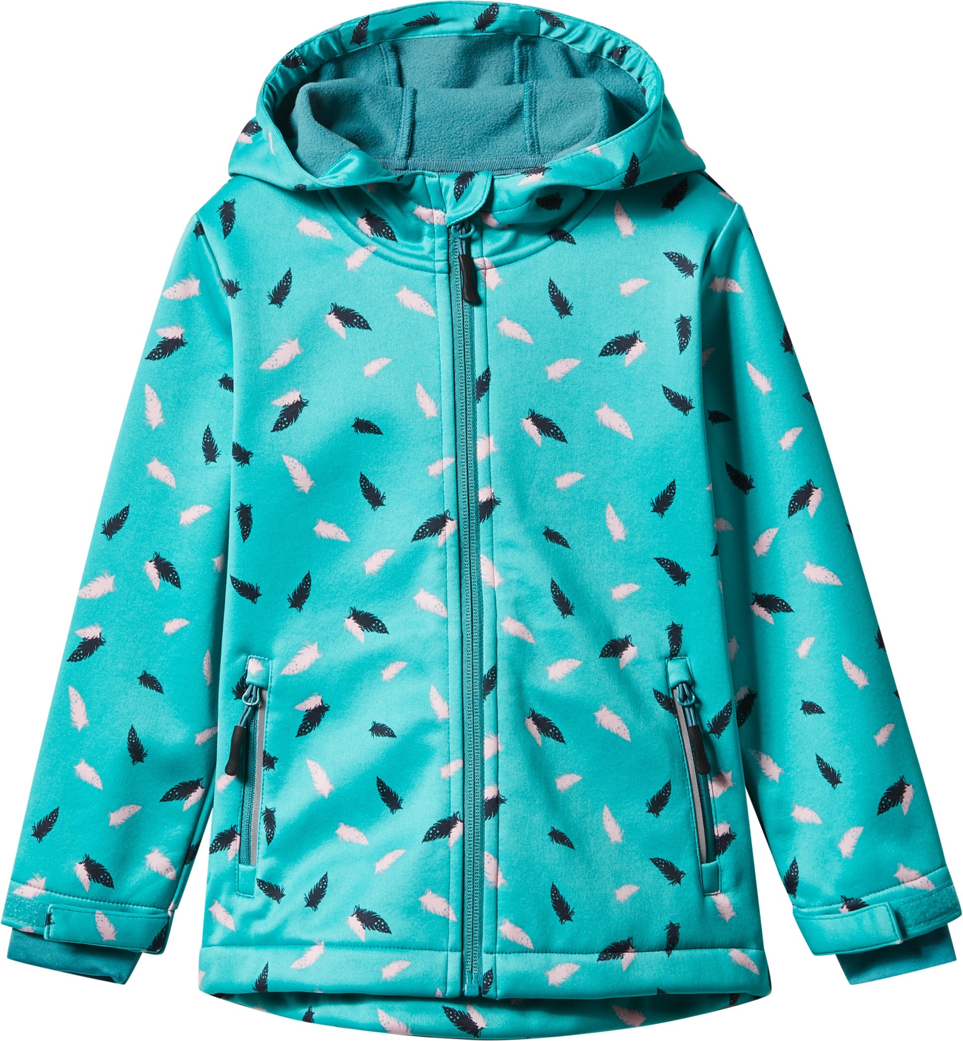 Thumbnail - lupilu® Kleinkinder Softshelljacke, gefüttert (Grün, 86/92)