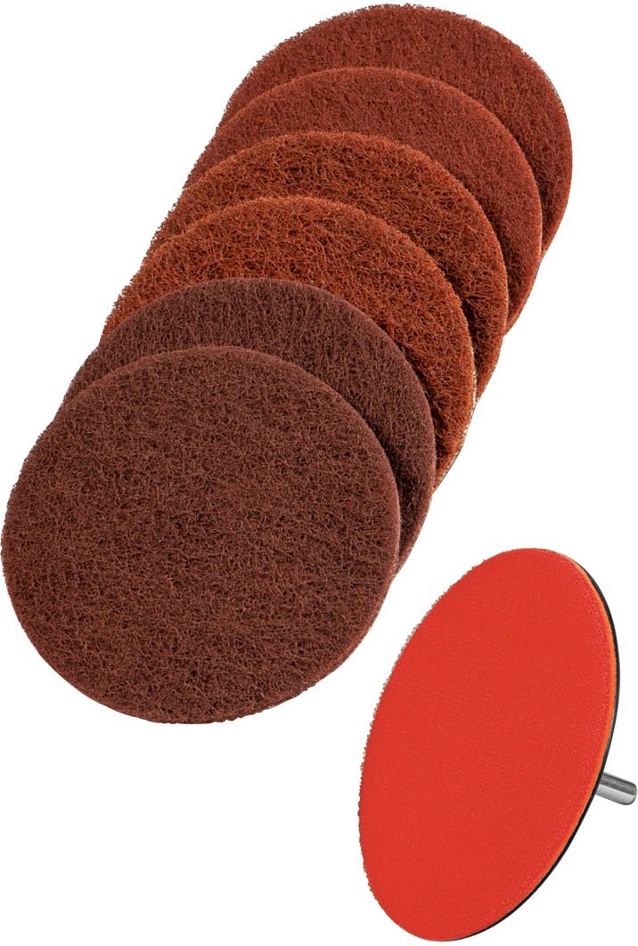 PARKSIDE® Winkelschleiferzubehör 20V PWSZ 20 A2 (Achtung: LV OSDE) (Schleifvlies und Schleifteller)""